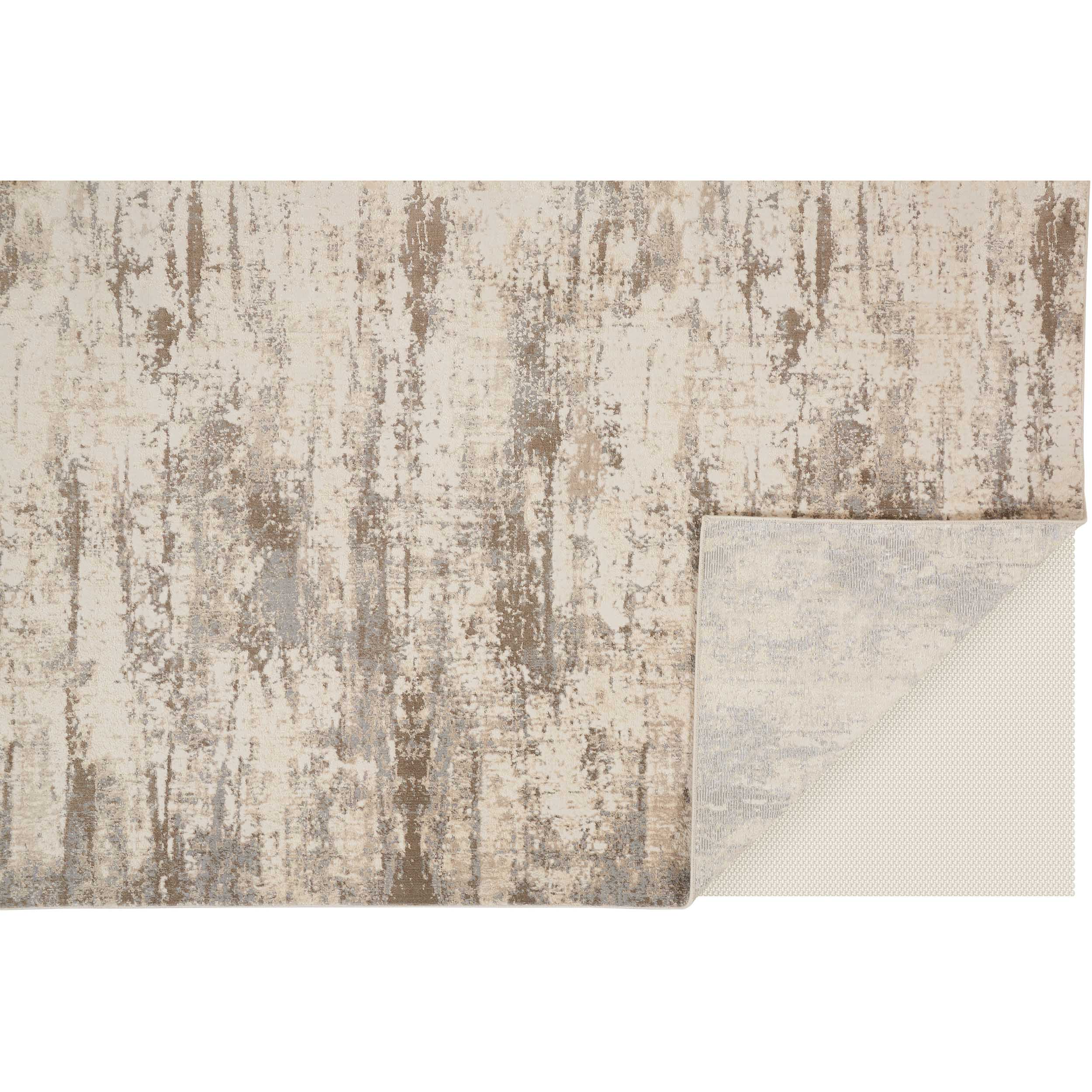 Feizy Rug Parker 3719F, Silver/Beige - Image 3