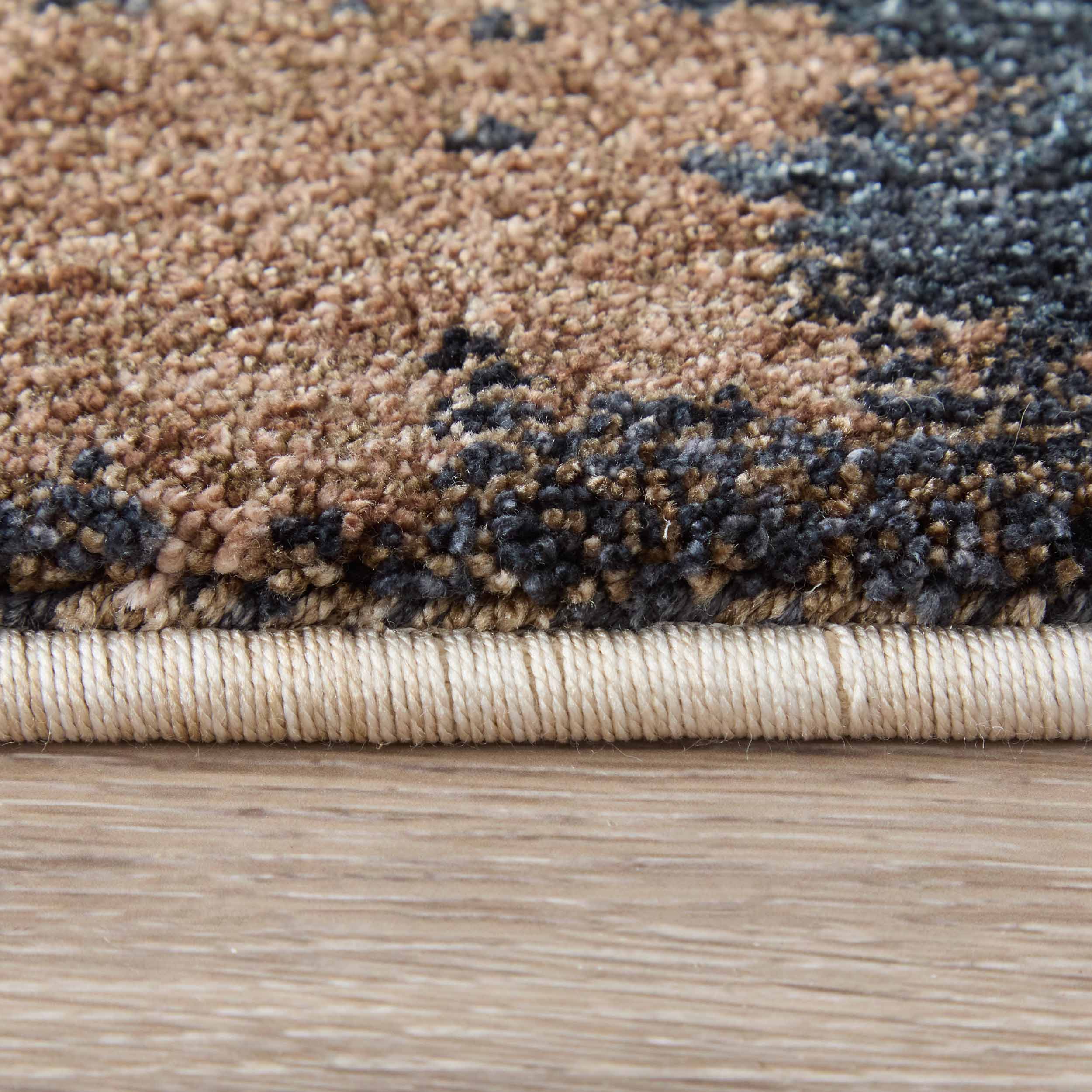 Feizy Rug Pearson 39SQF, Dark Blue/Rust - Image 4
