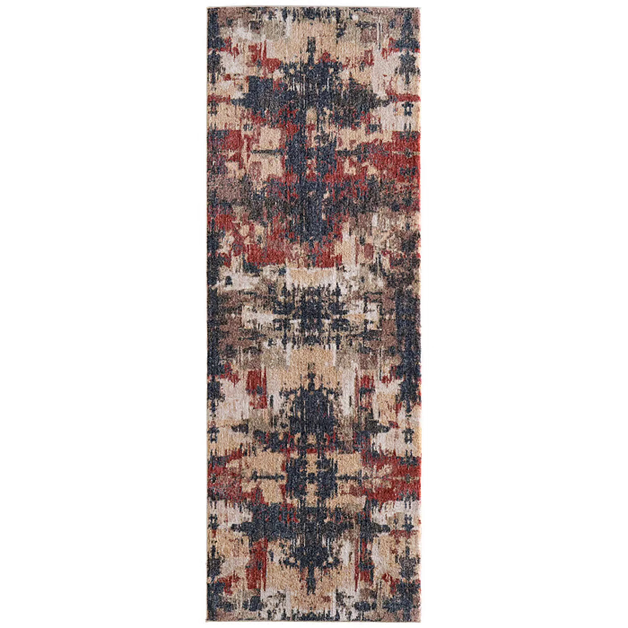 Feizy Rug Pearson 39SQF, Dark Blue/Rust - Image 6