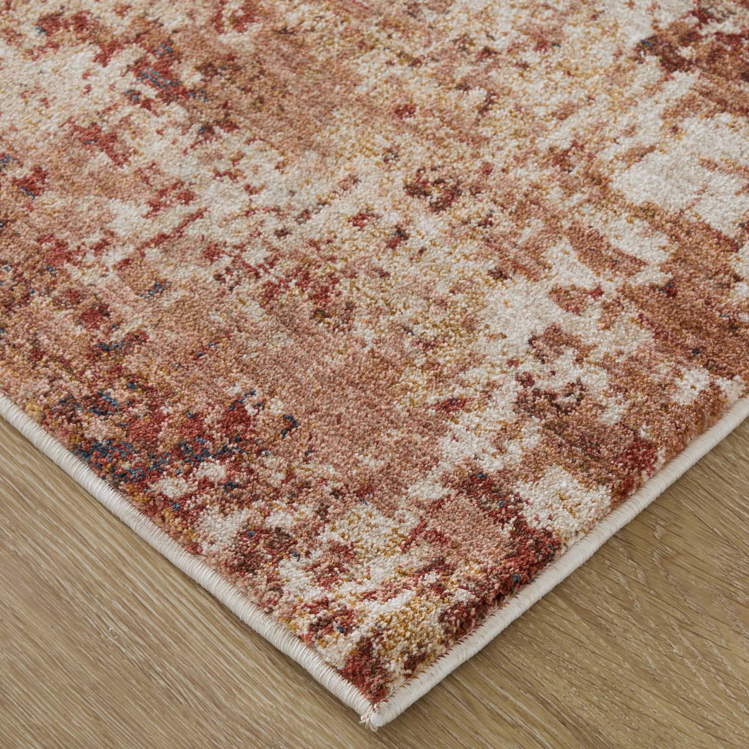 Feizy Rug Pearson 39UEF, Ivory/Rust - Image 2