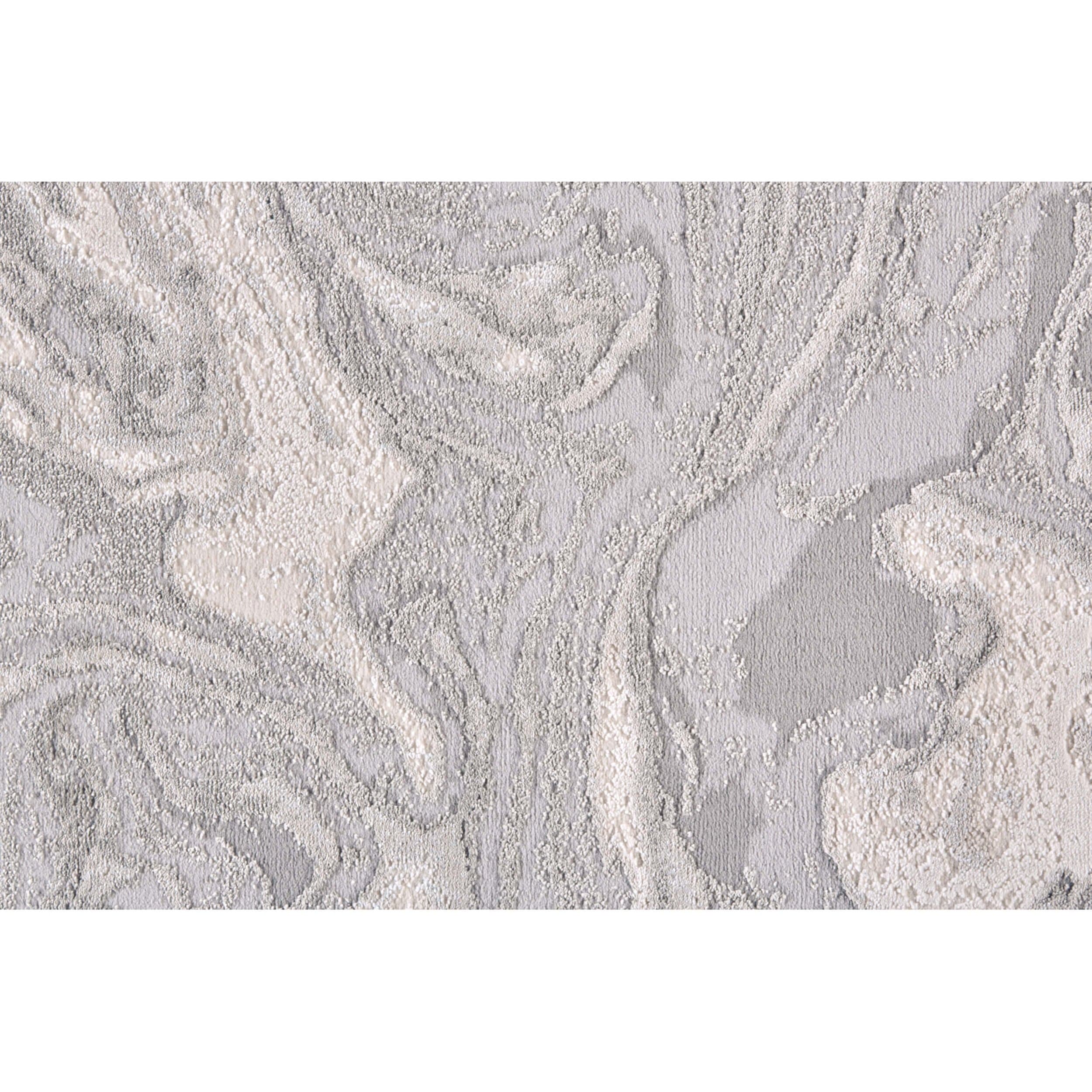 Feizy Rug Prasad 3894F, Light Gray - Image 3