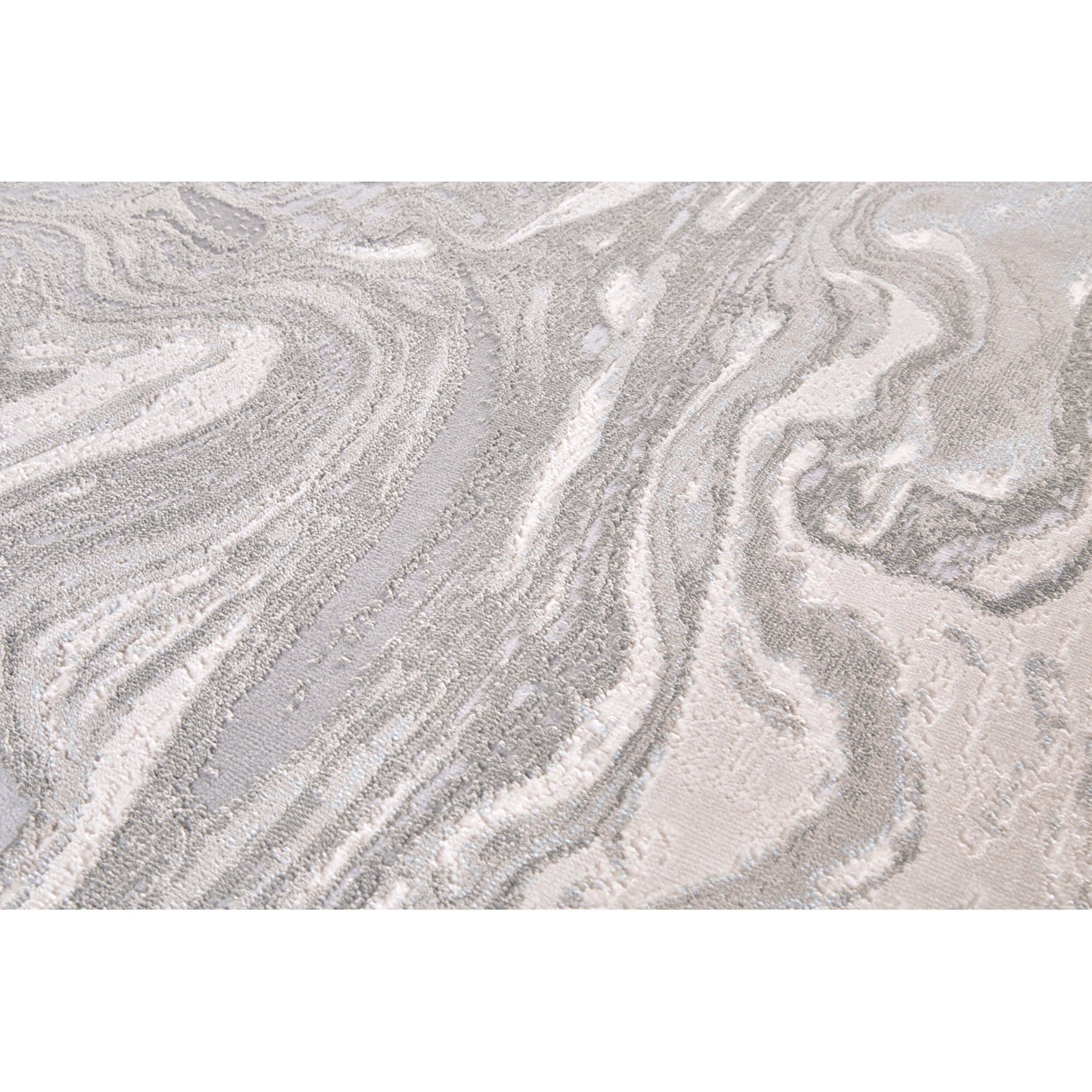 Feizy Rug Prasad 3894F, Light Gray - Image 4