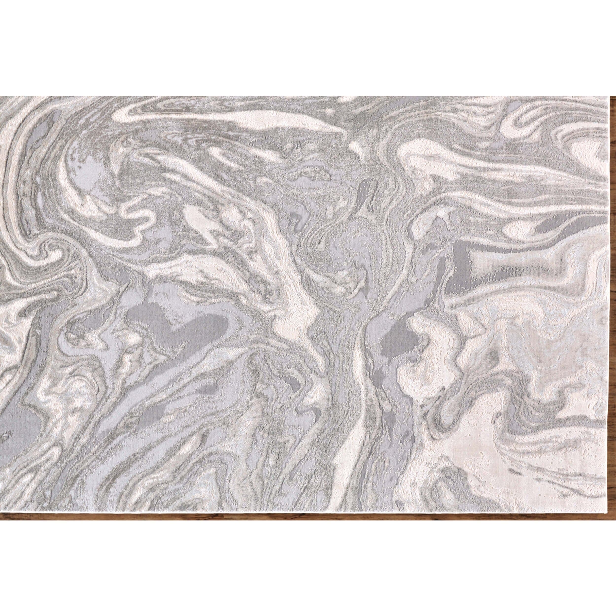 Feizy Rug Prasad 3894F, Light Gray - Image 5