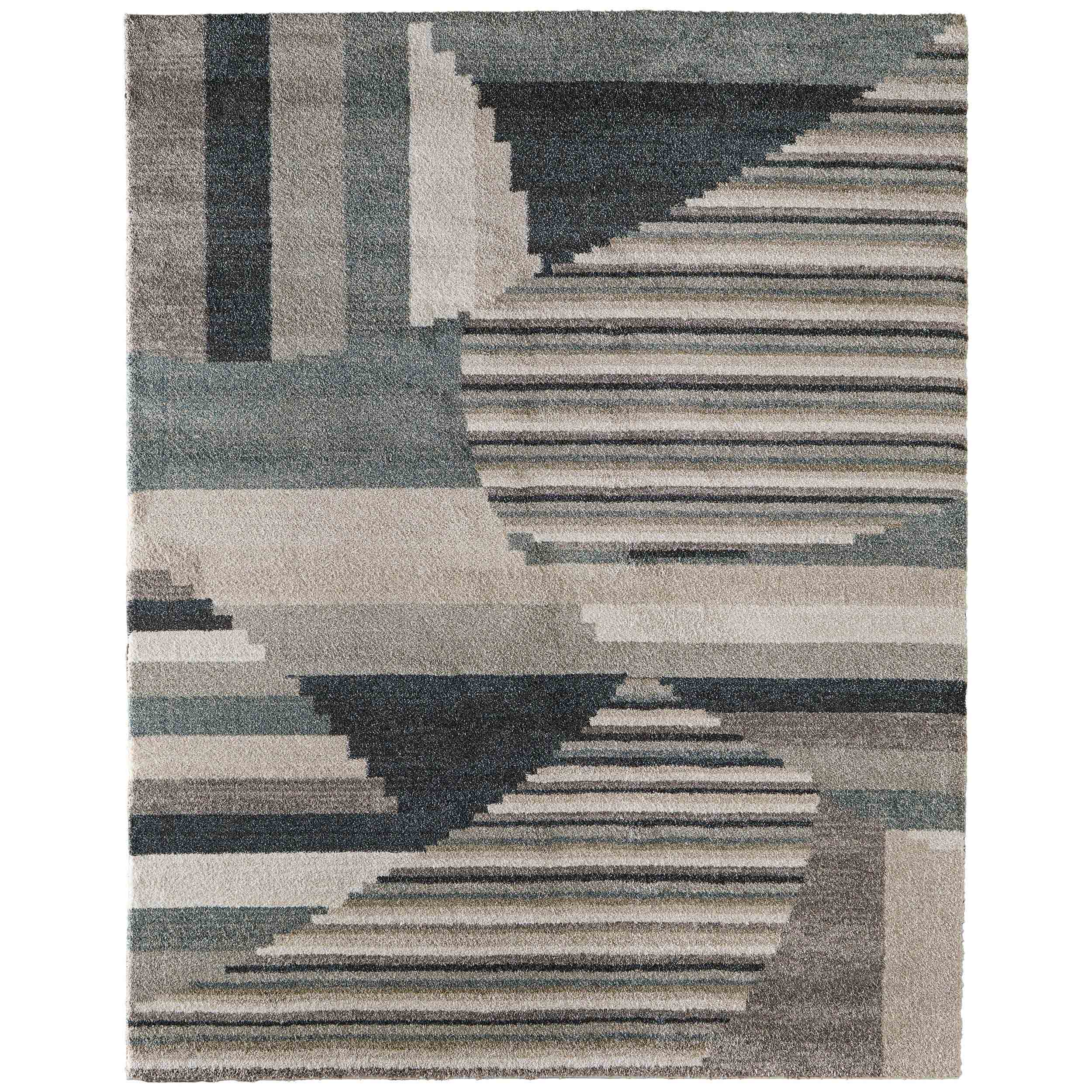 Feizy Rug Richmond 39R4F, Navy/Gray