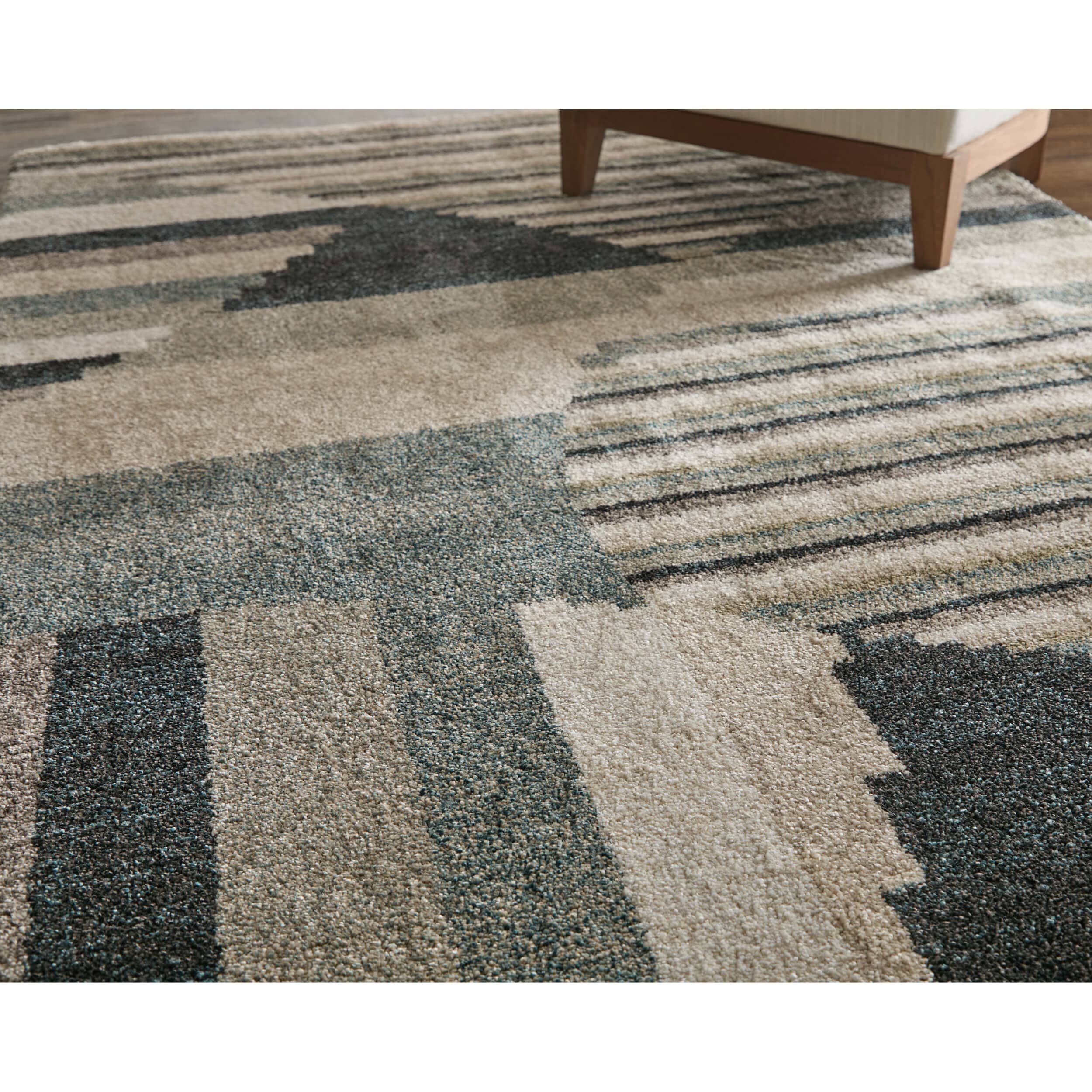 Feizy Rug Richmond 39R4F, Navy/Gray - Image 5
