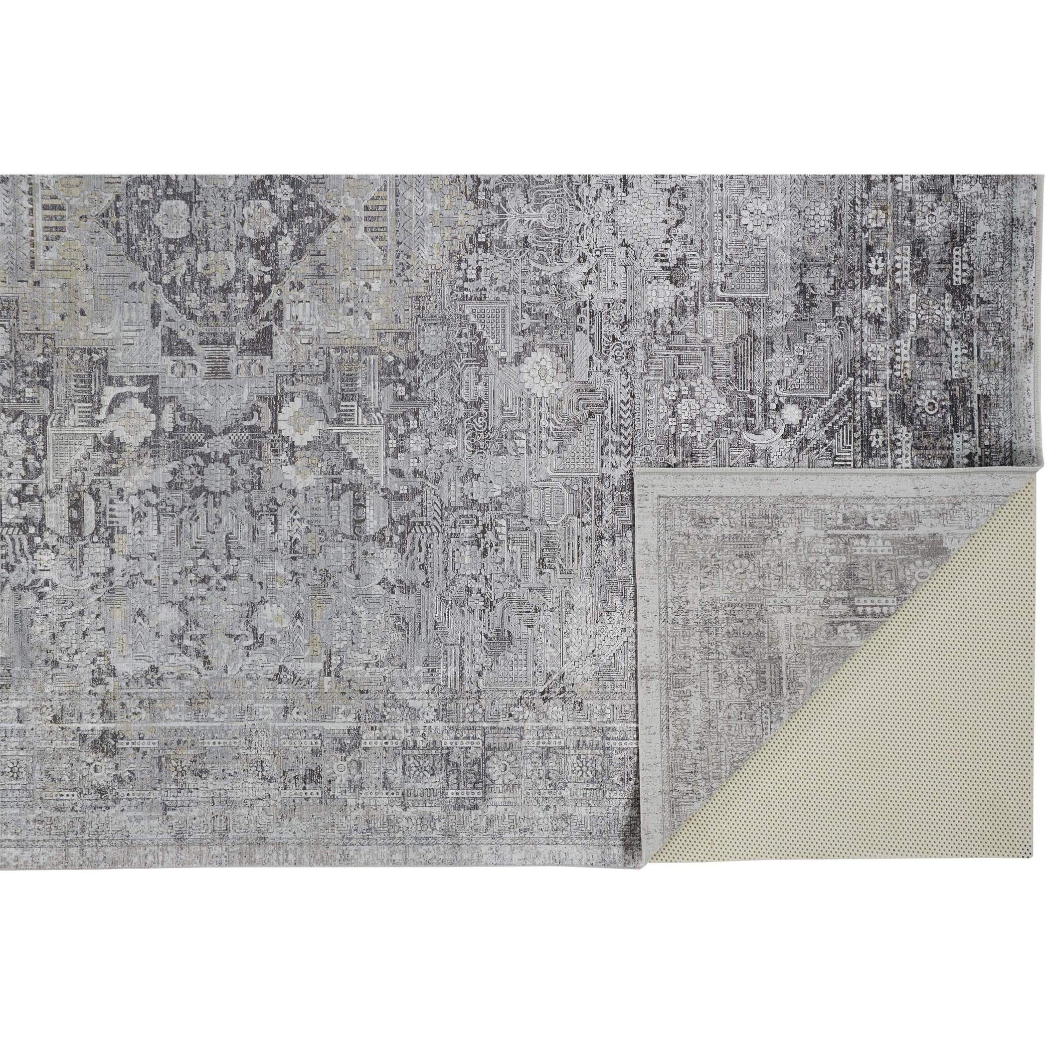 Feizy Rug Sarrant 3966F, Gray - Image 5