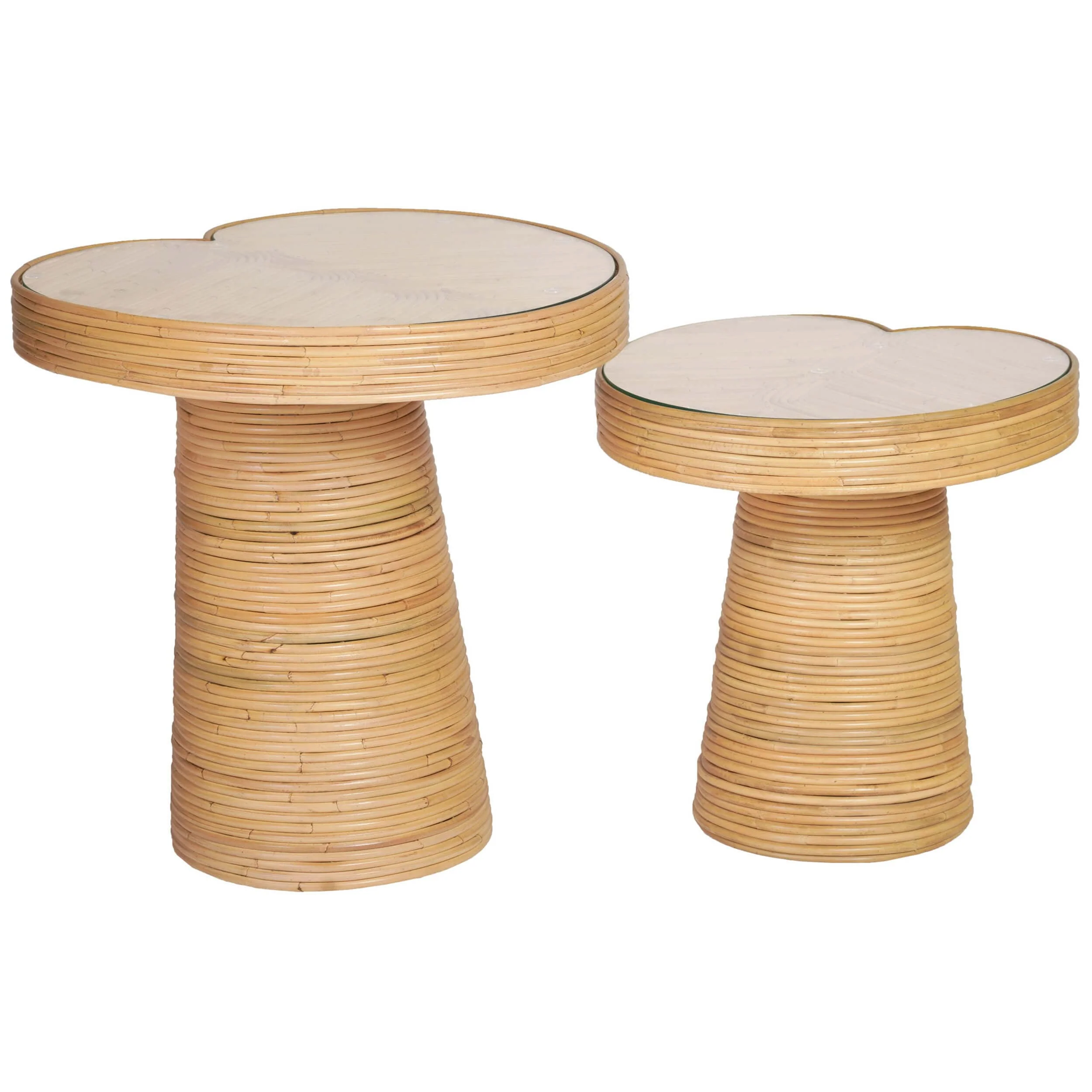 Felicia Lilypad Side Table, Natural - Image 5