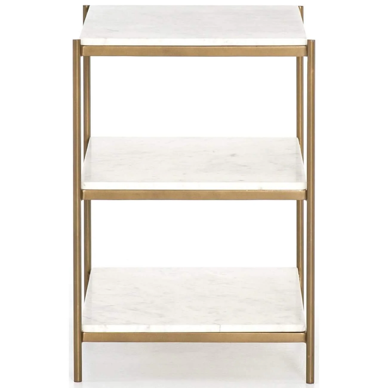 Felix Nightstand, Antique Brass by Four Hands - Image 3
