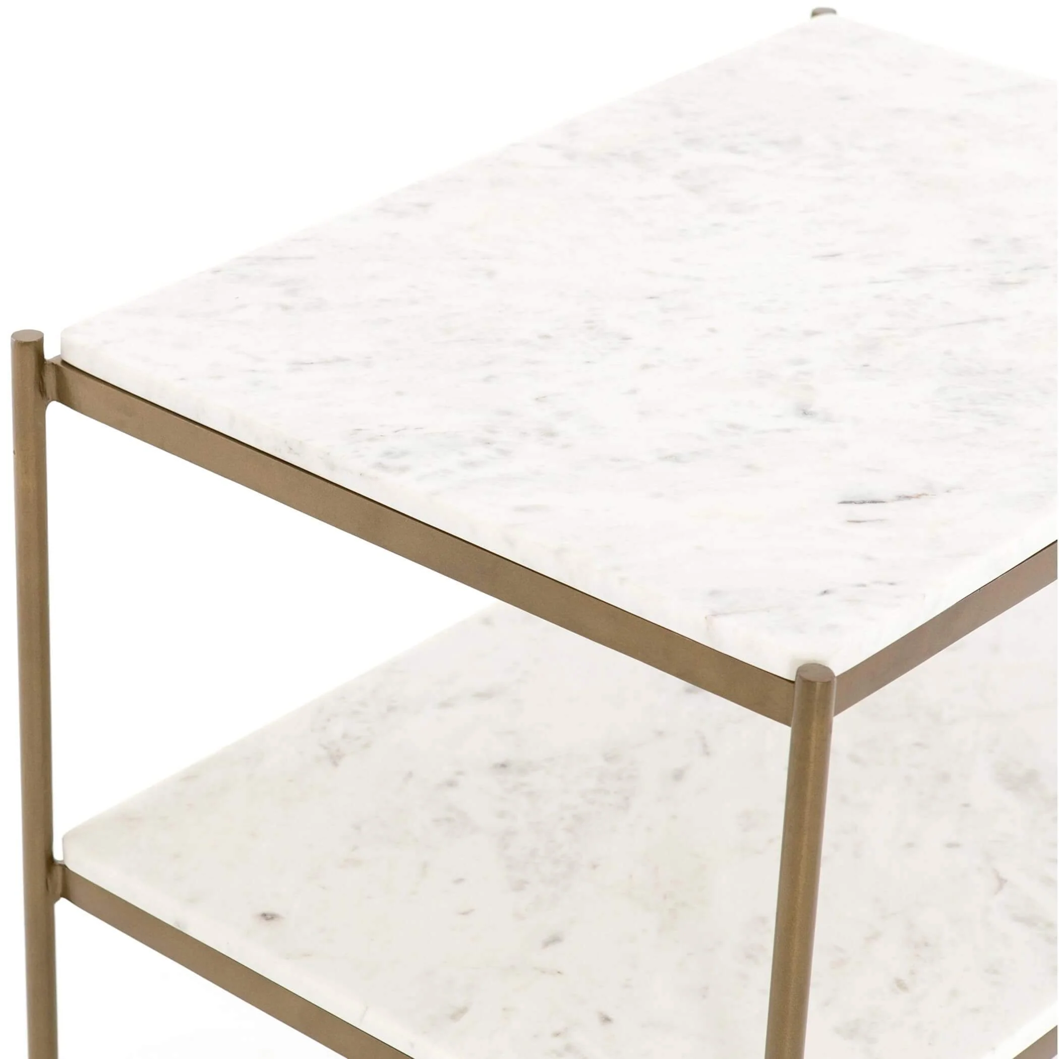 Felix Nightstand, Antique Brass by Four Hands - Image 6