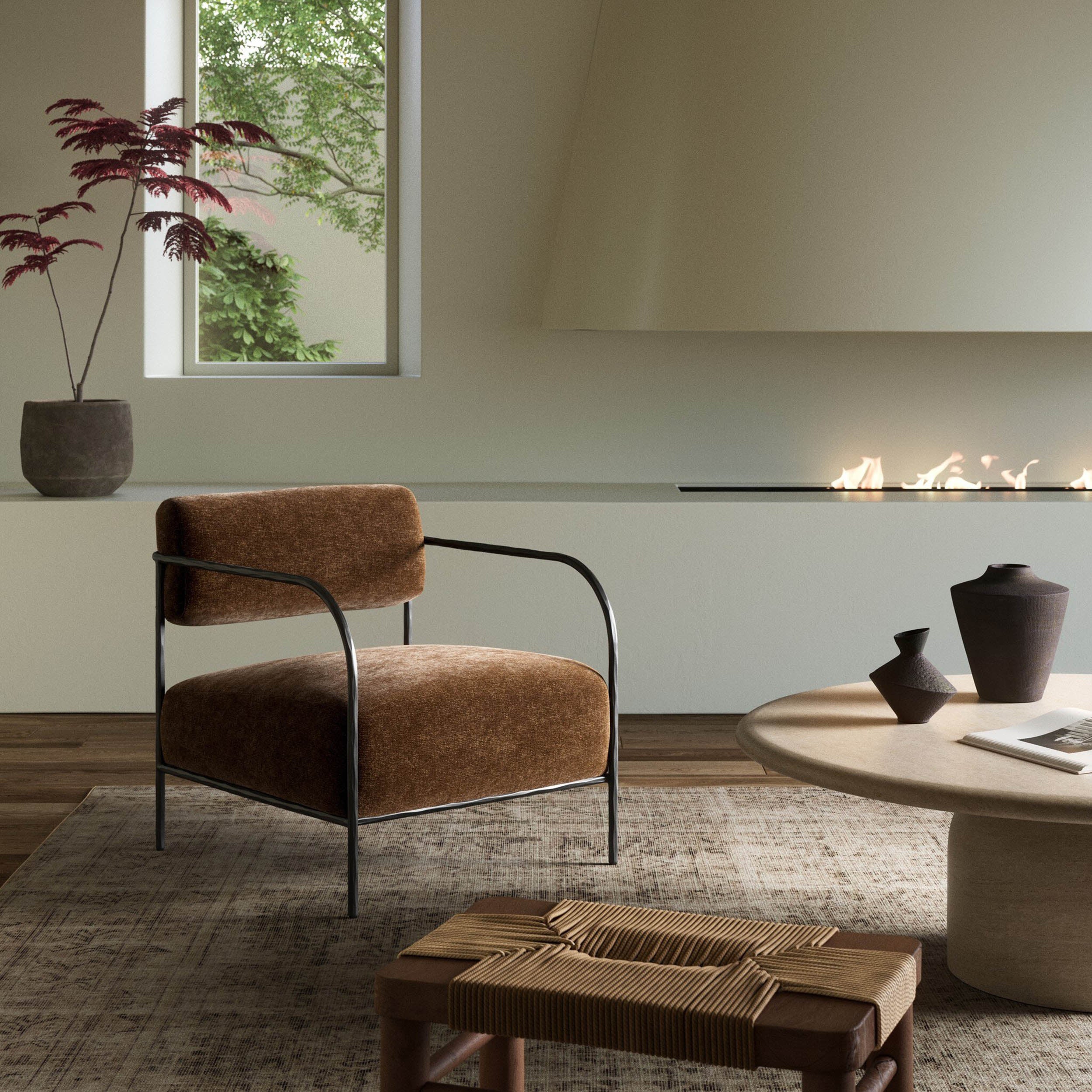 Fenn Chair, Altair Mushroom by Four Hands - Image 6