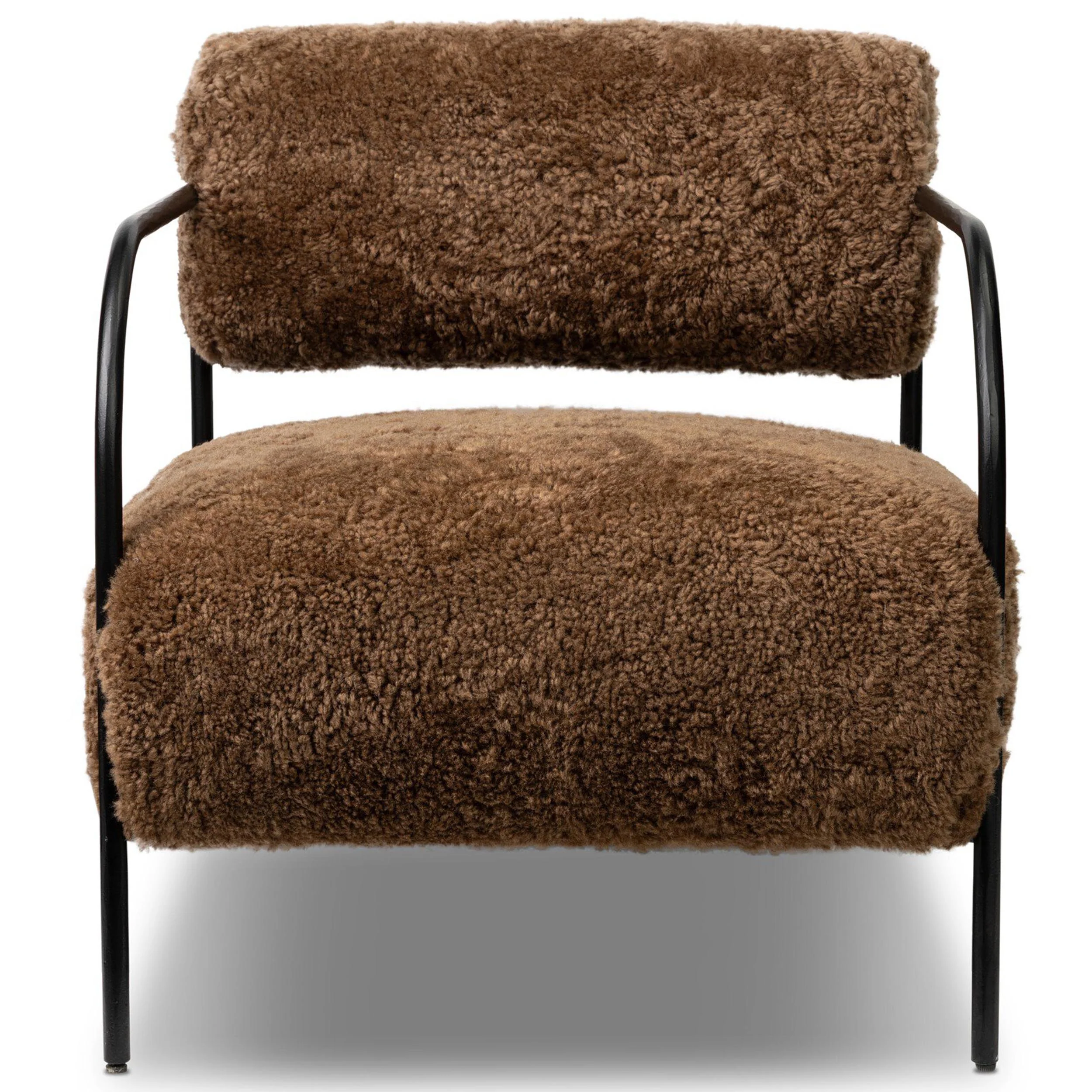 Fenn Chair, Amber Shearling by Four Hands - Image 2