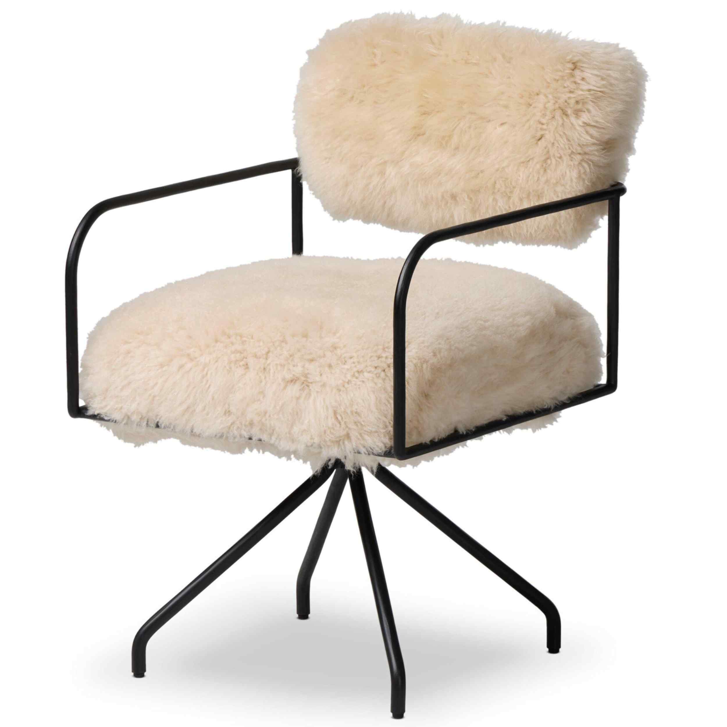 Fenn Desk Chair, Champagne by Four Hands
