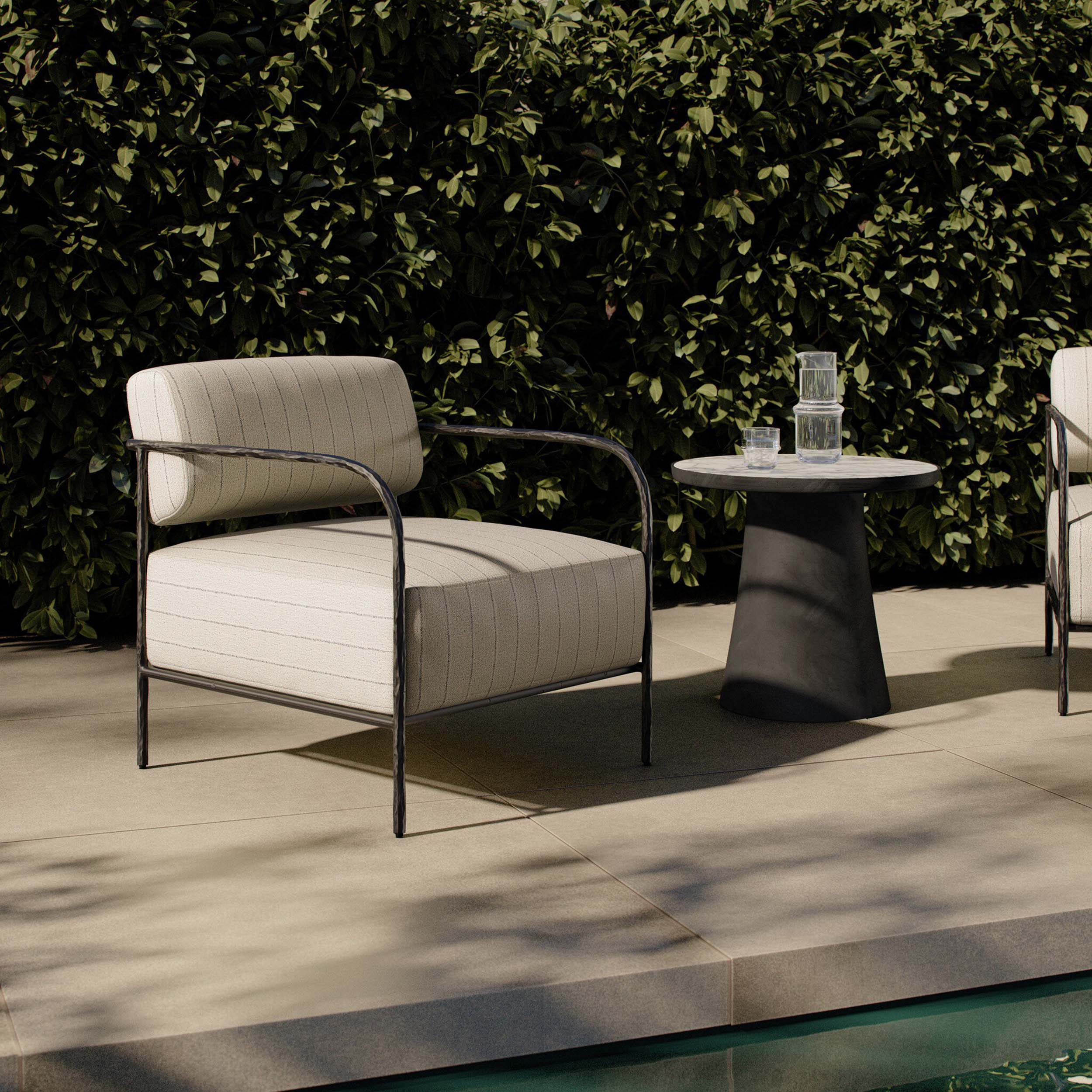 Fenn Outdoor Chair, Amalfi Natural by Four Hands - Image 8