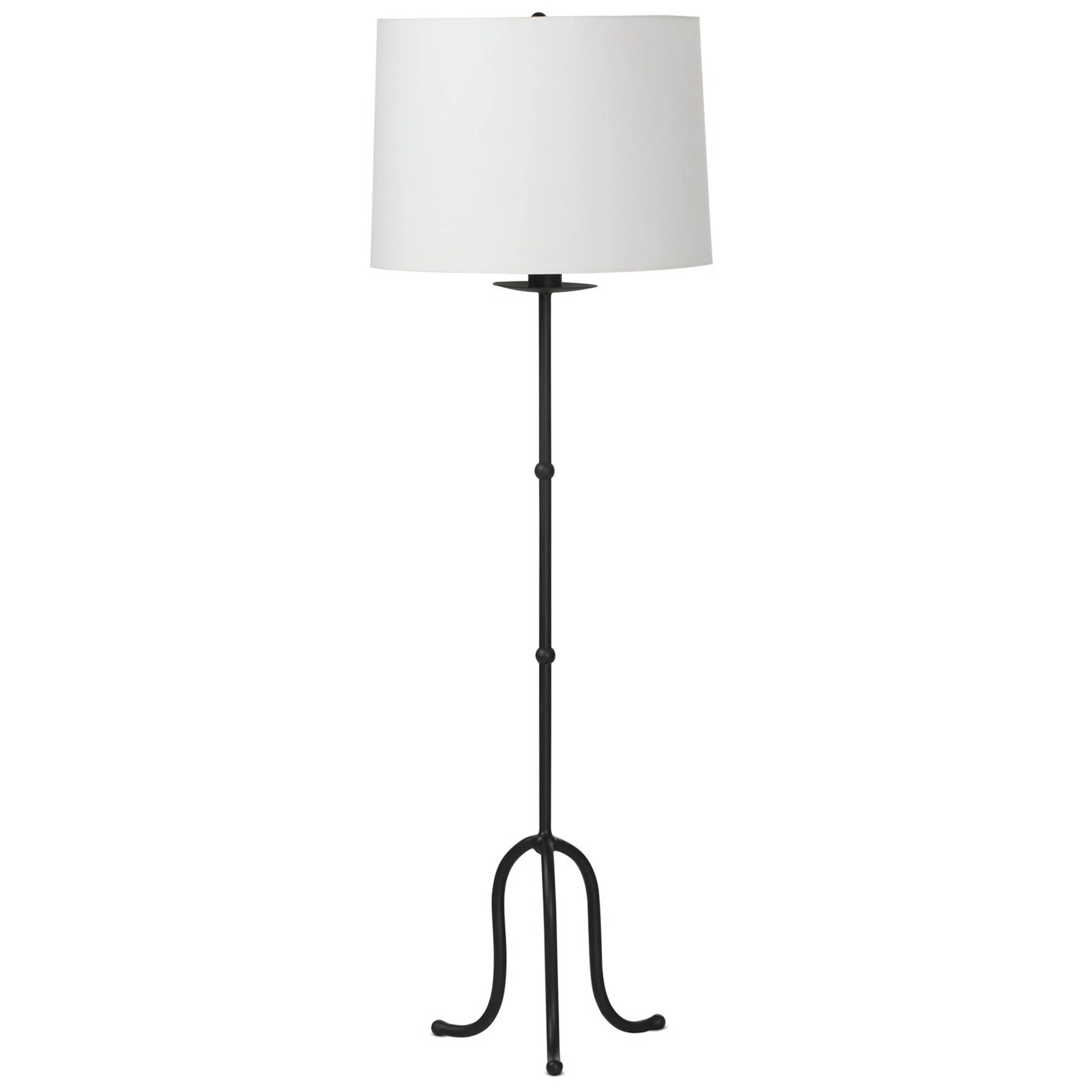 Fenwick Floor Lamp, Black by Amber Lewis x Four Hands - Image 2