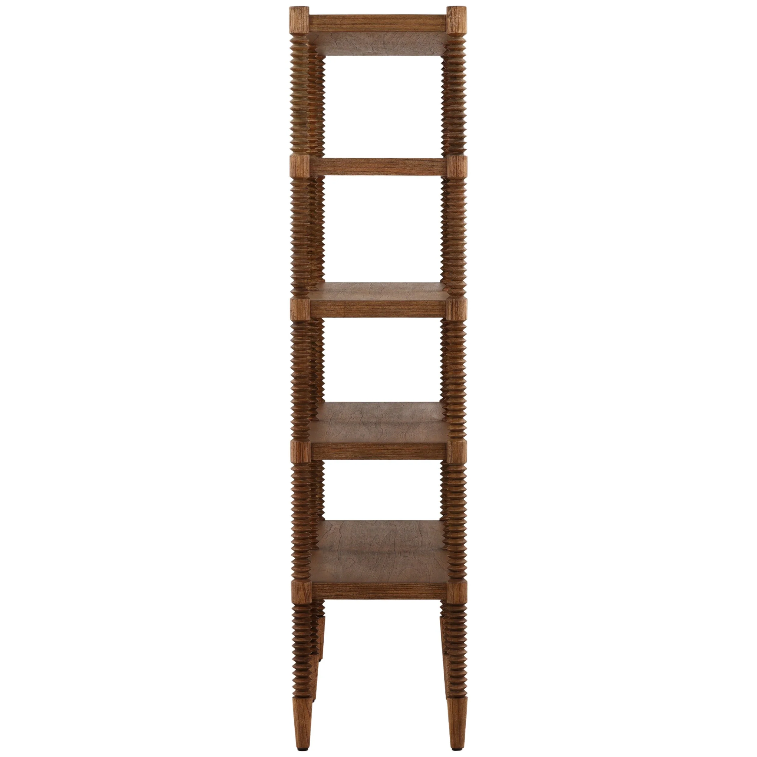 Fernandez Bookcase, Brown - Image 3