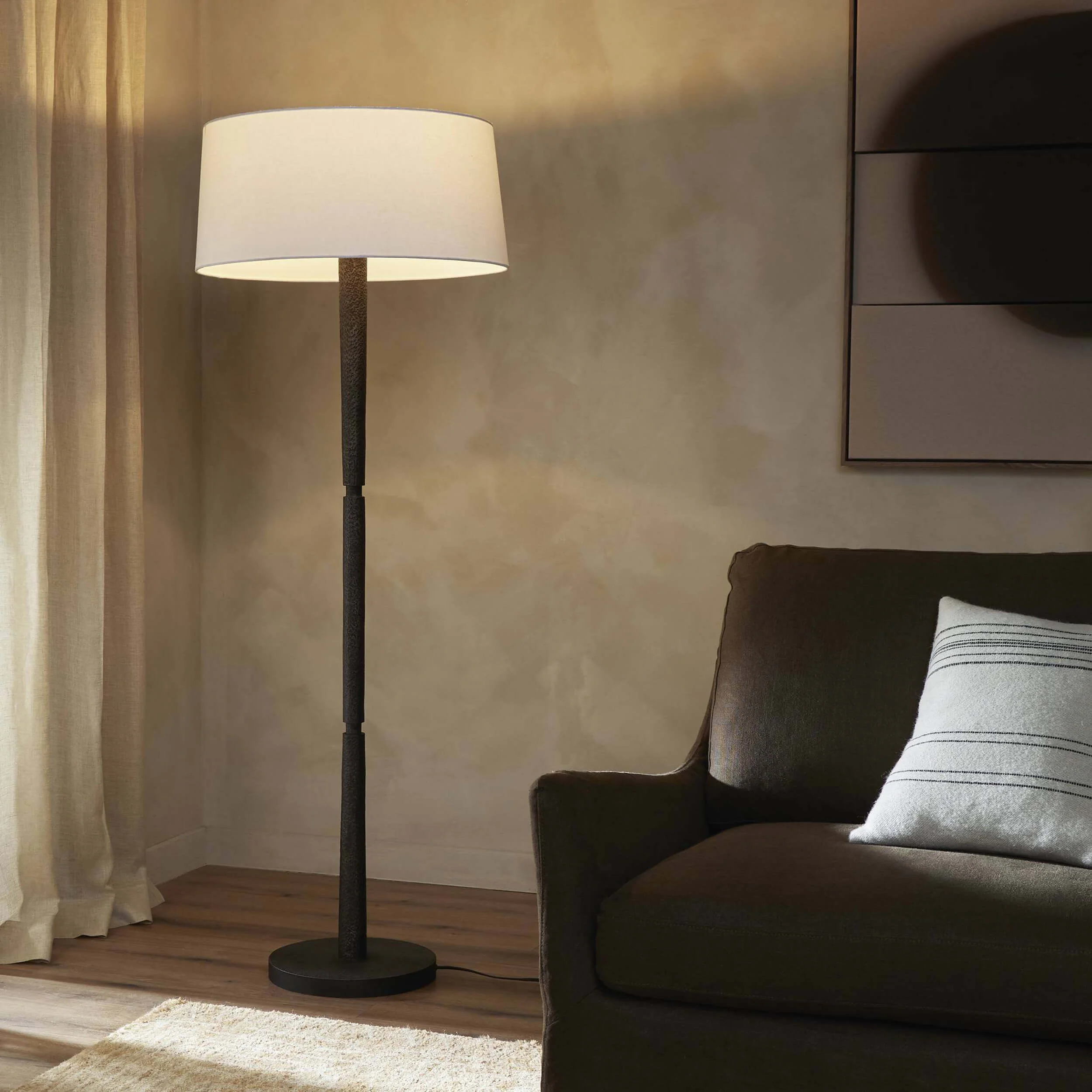 Fernando Floor Lamp, Black by Four Hands - Image 5