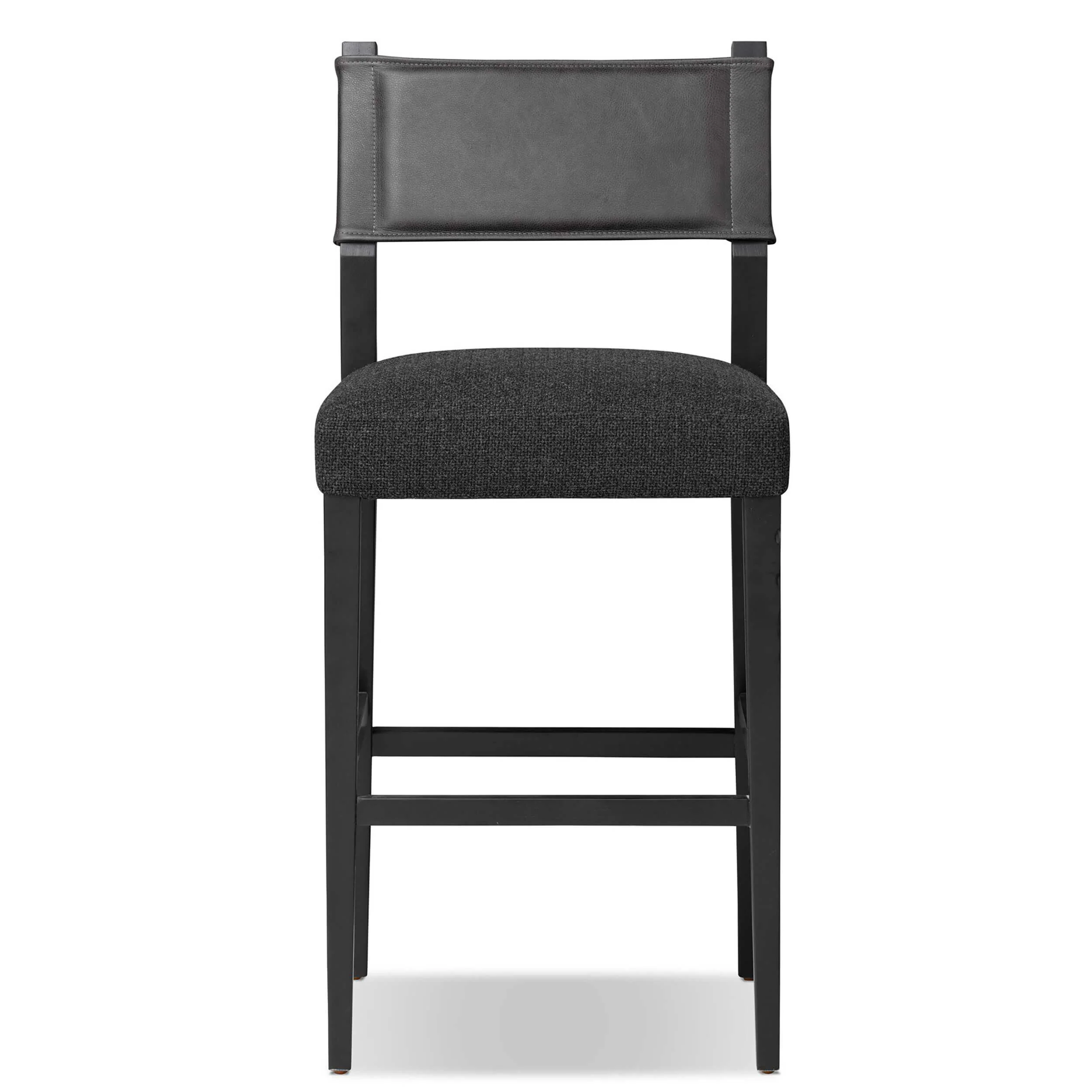Ferris Bar & Counter Chair, Palermo Black by Four Hands - Image 2