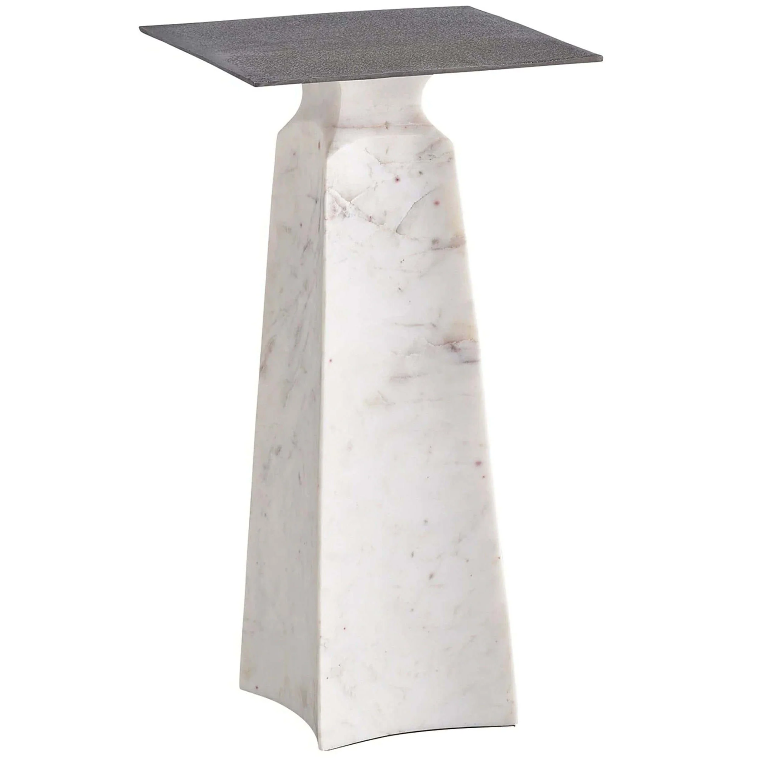 Figuration Side Table w/Marble Base