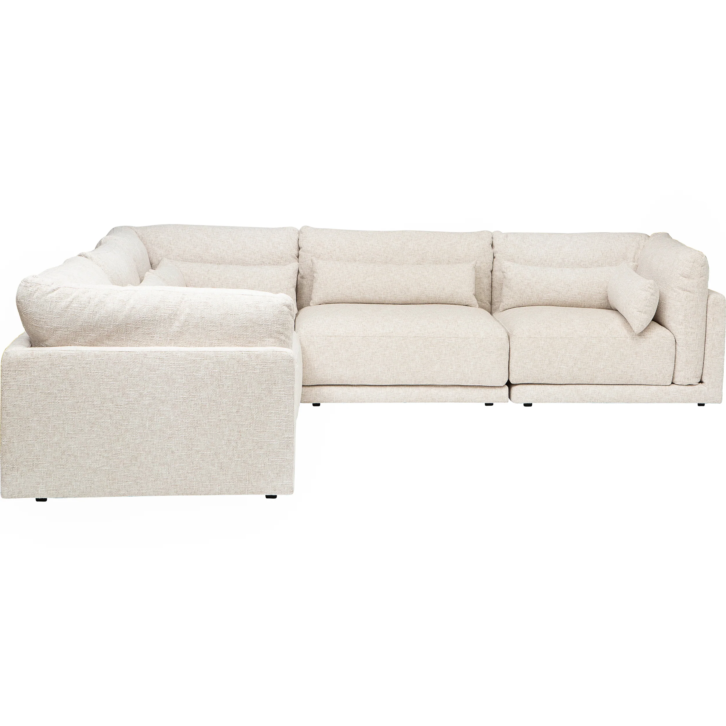 Finch 5 Piece Sectional, Beck Arctic - Image 2