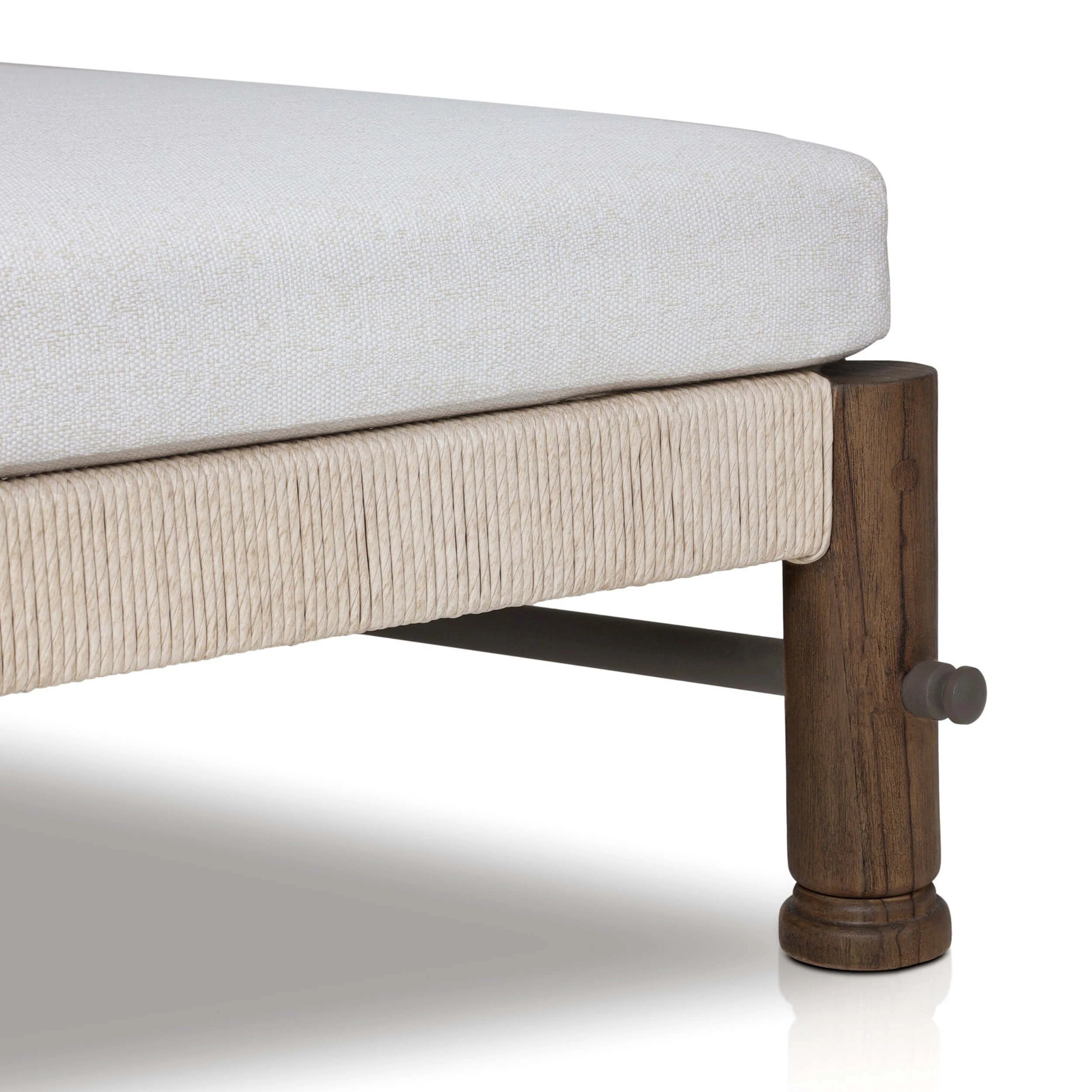 Finnegan Outdoor Chaise, Alessi Linen by Amber Lewis x Four Hands - Image 4