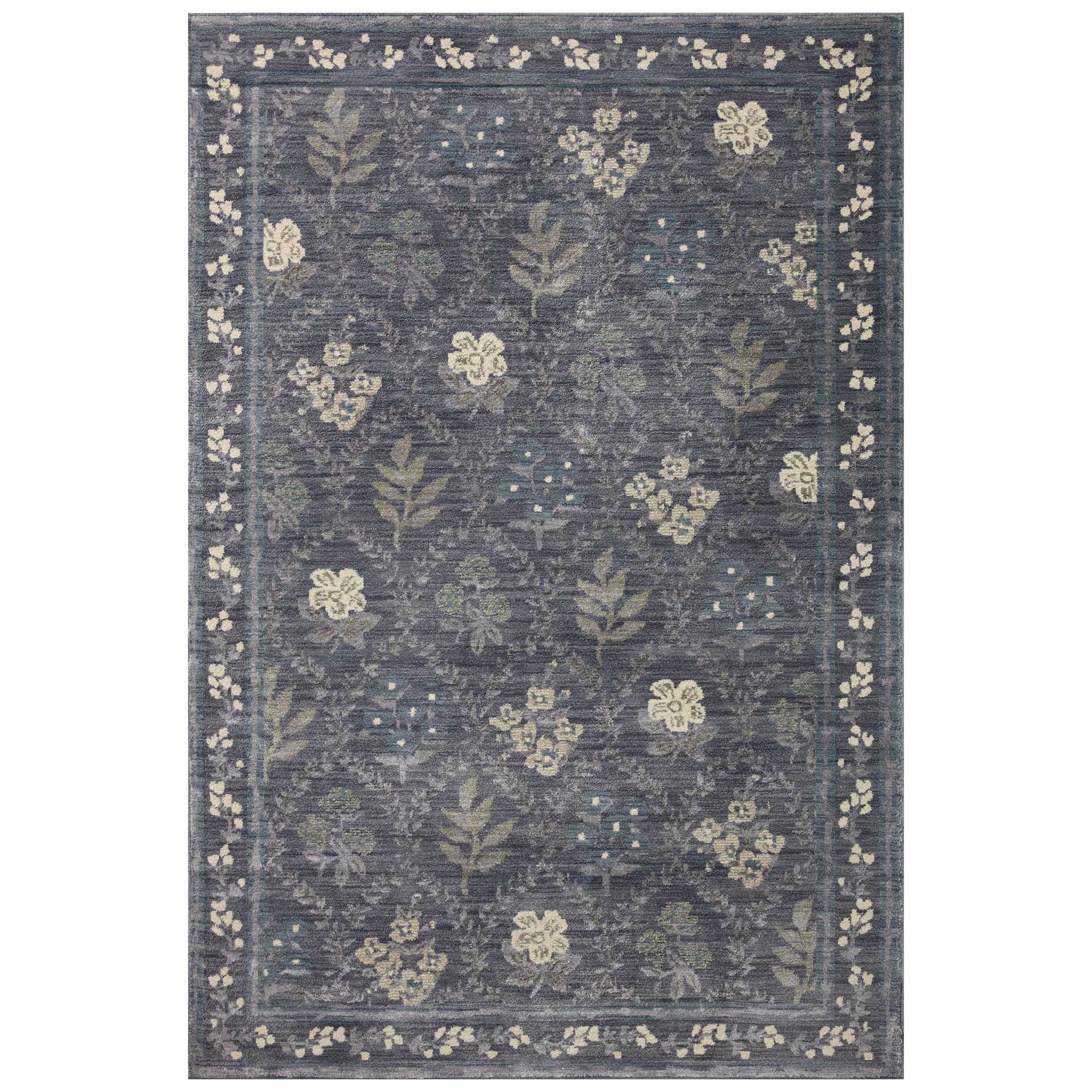 Rifle Paper Co. x Loloi Rug Fiore FIO-04, Navy