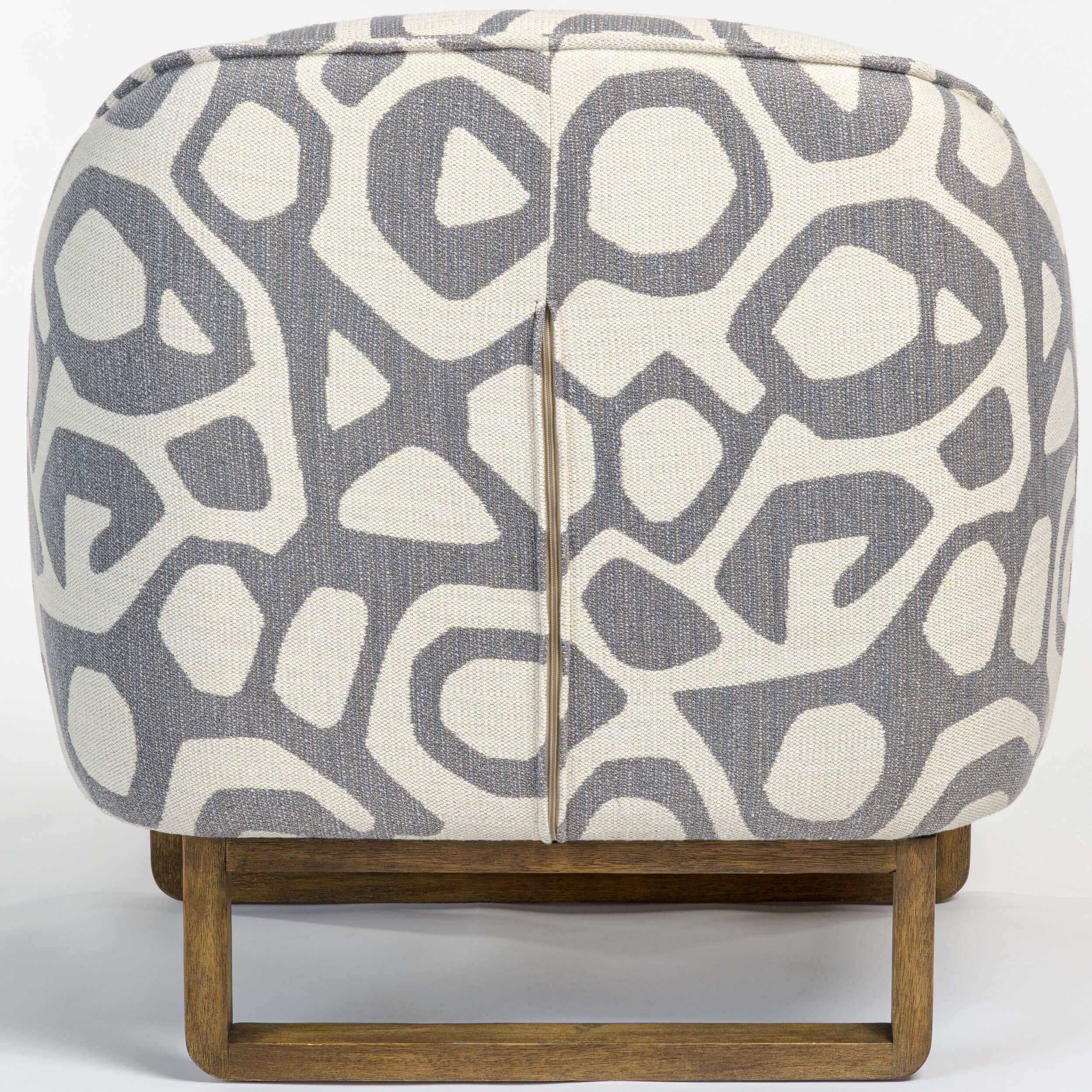 Fitz Chair, Greige Graphic - Image 4