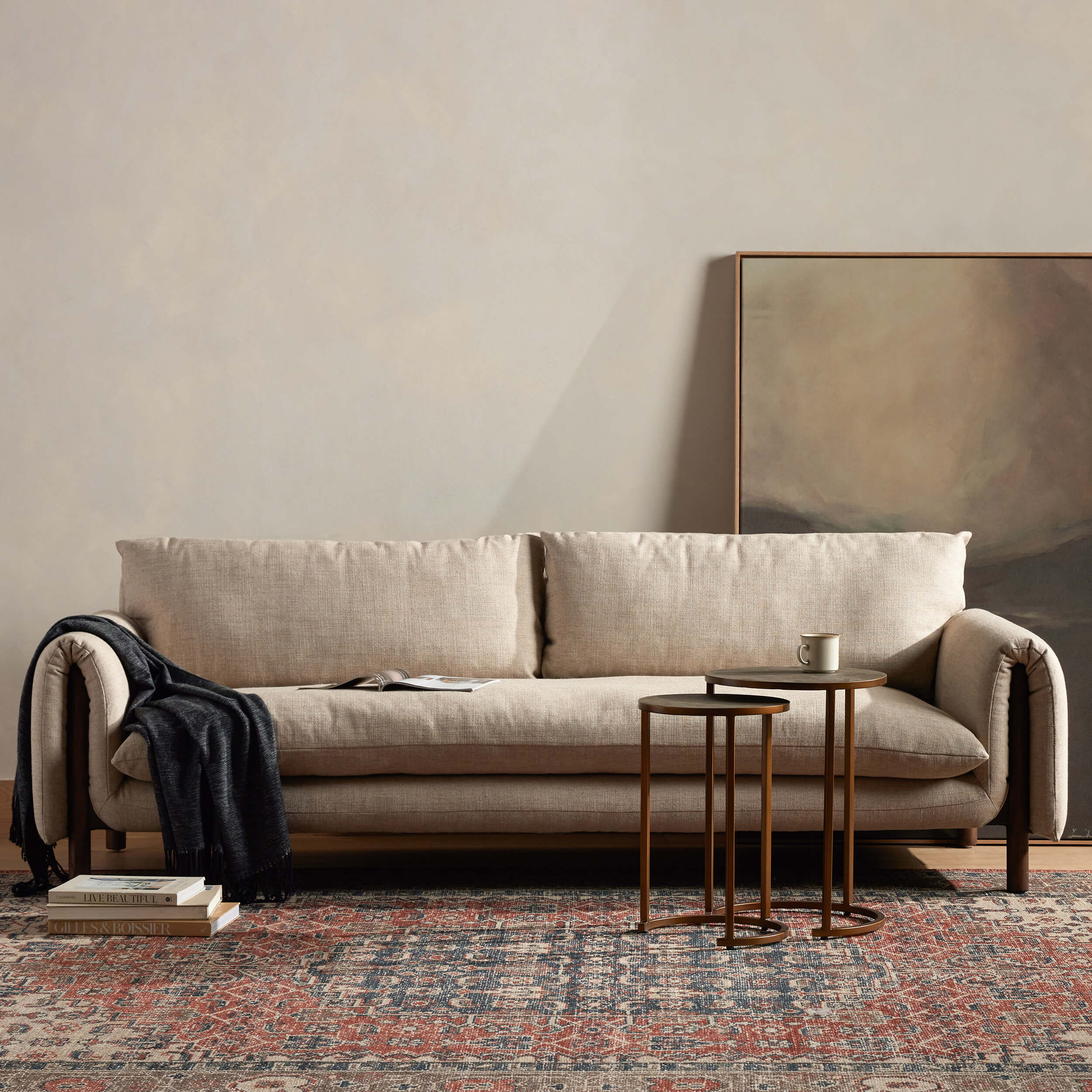 Fleming Sofa, Alcala Wheat by Four Hands - Image 5