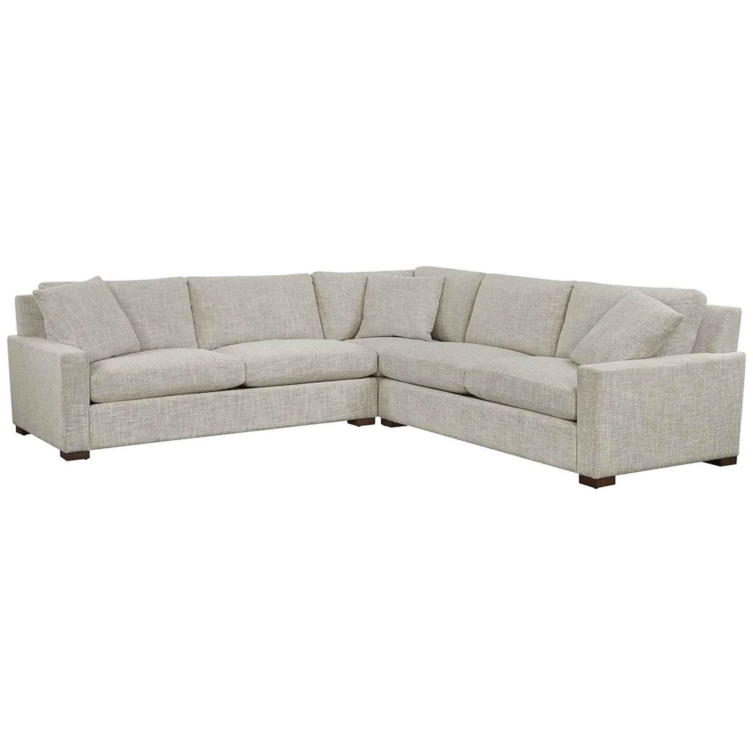 Fletcher 3 Piece Sectional, Ayers Caramel