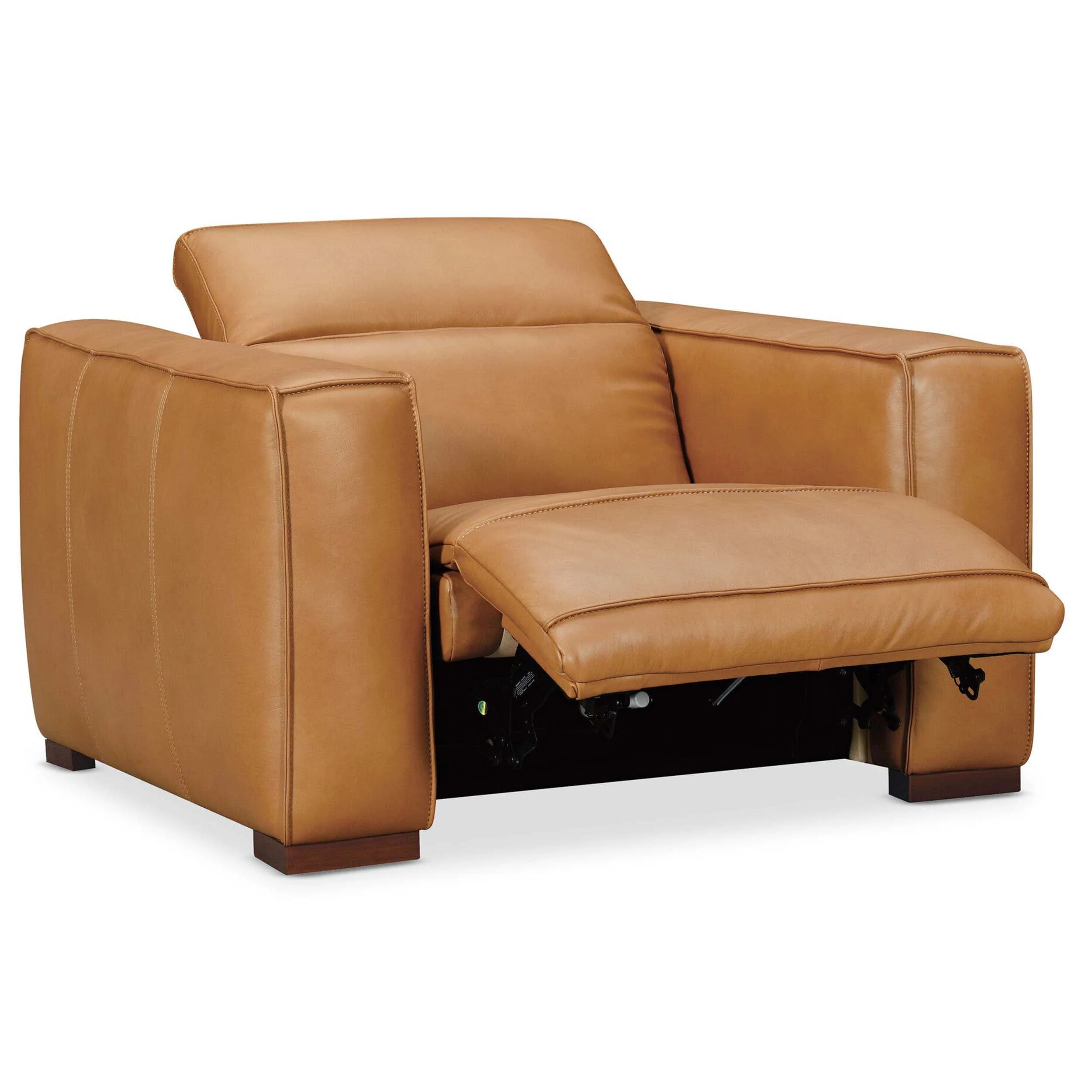 Fresco Leather Power Recliner, Zen Caramel - Image 5