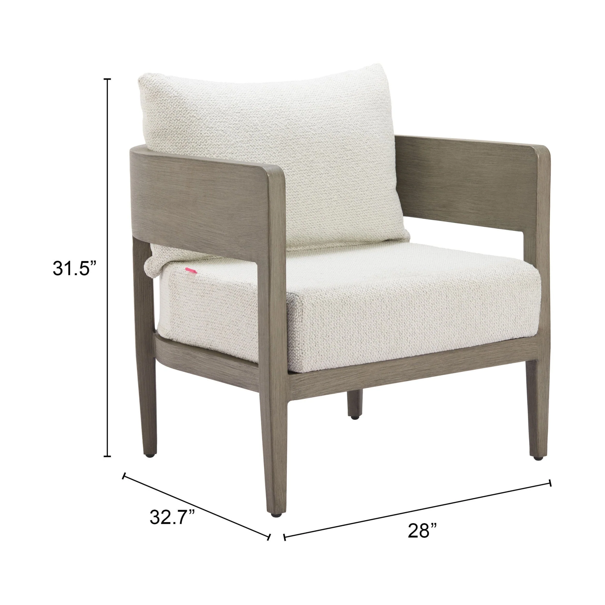 Foret Armchair, Beige - Image 2