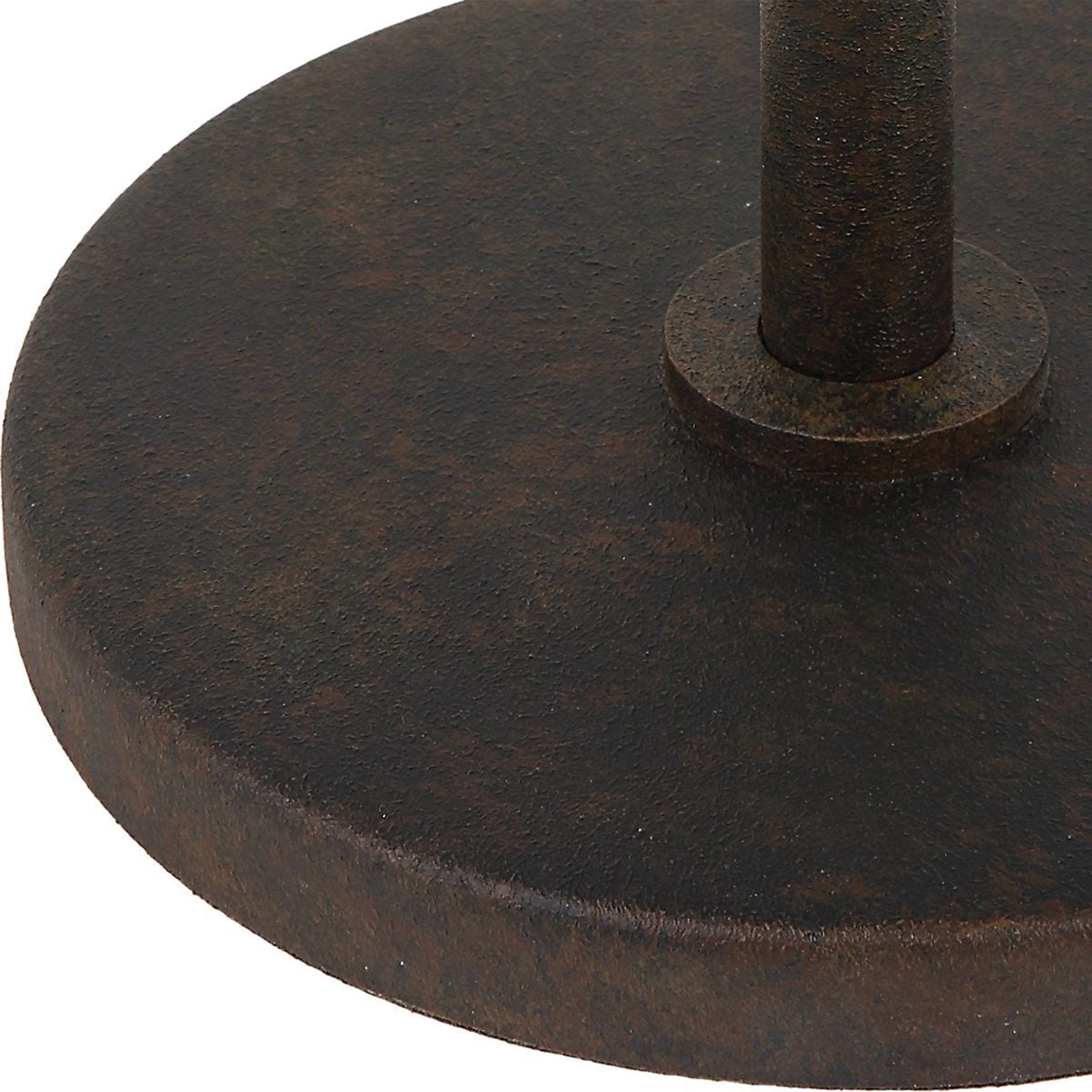 Forge Accent Table, Rustic Brown - Image 4