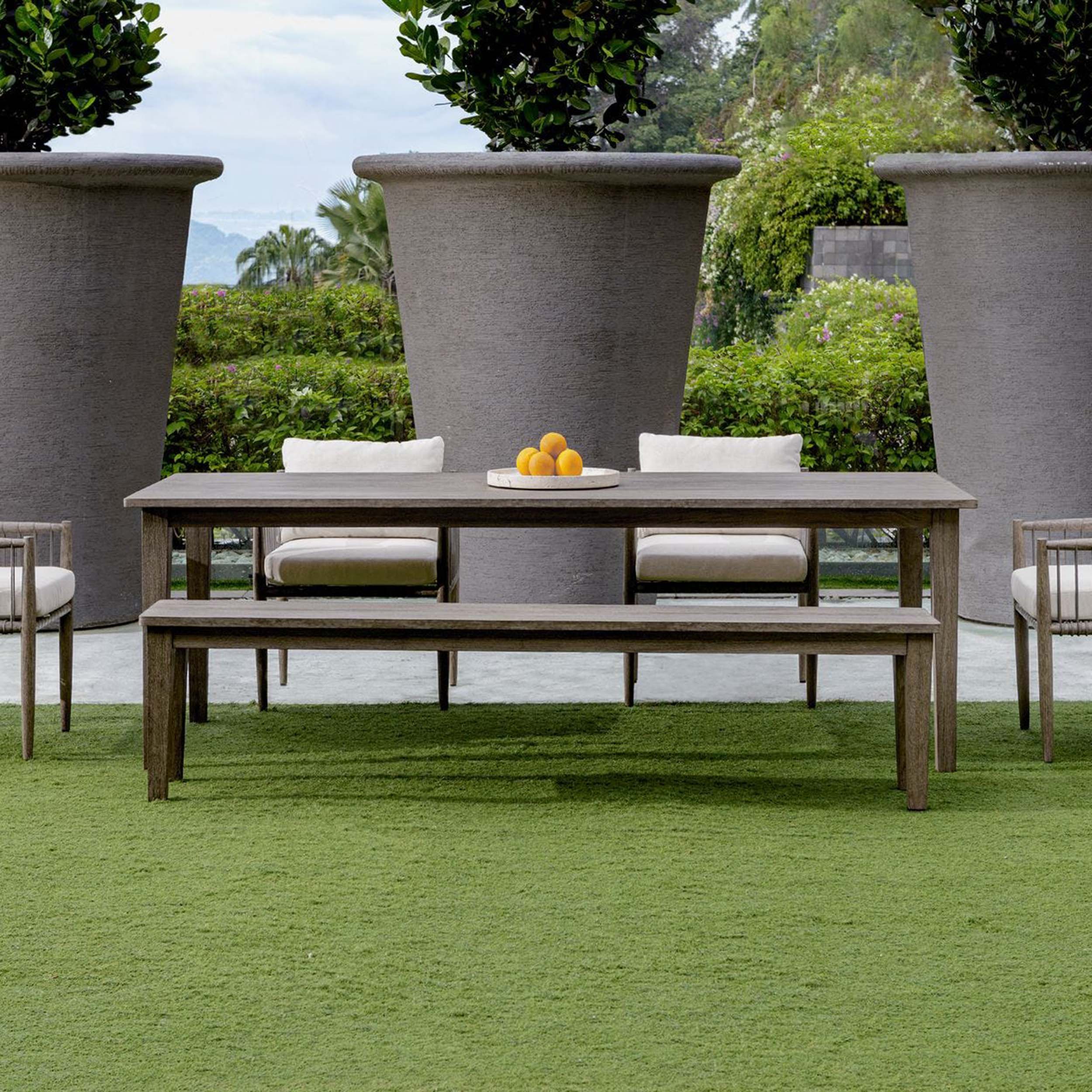 Forsyth Dining Table, Weathered Dark Grey - Image 6