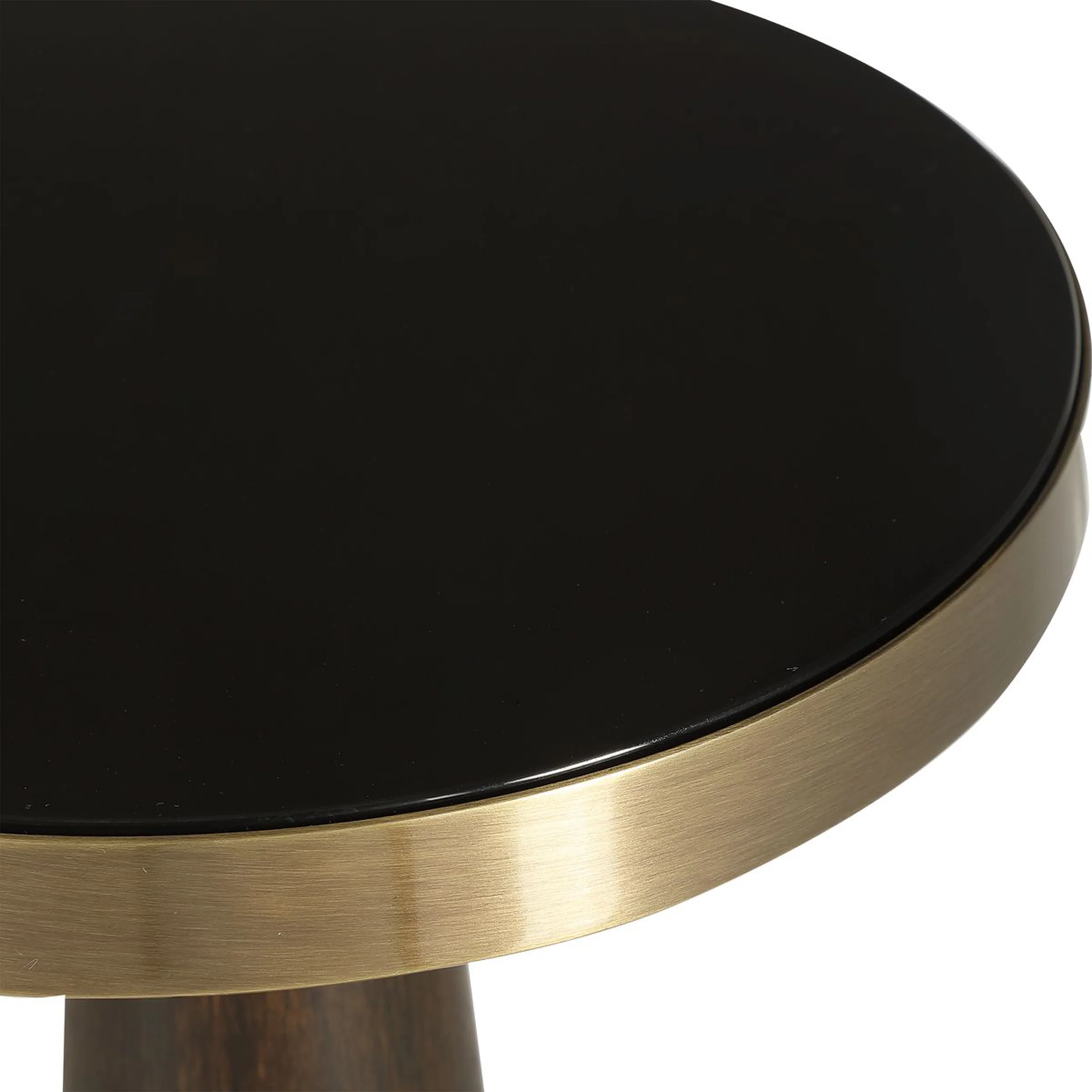 Fortier Accent Table, Espresso - Image 3