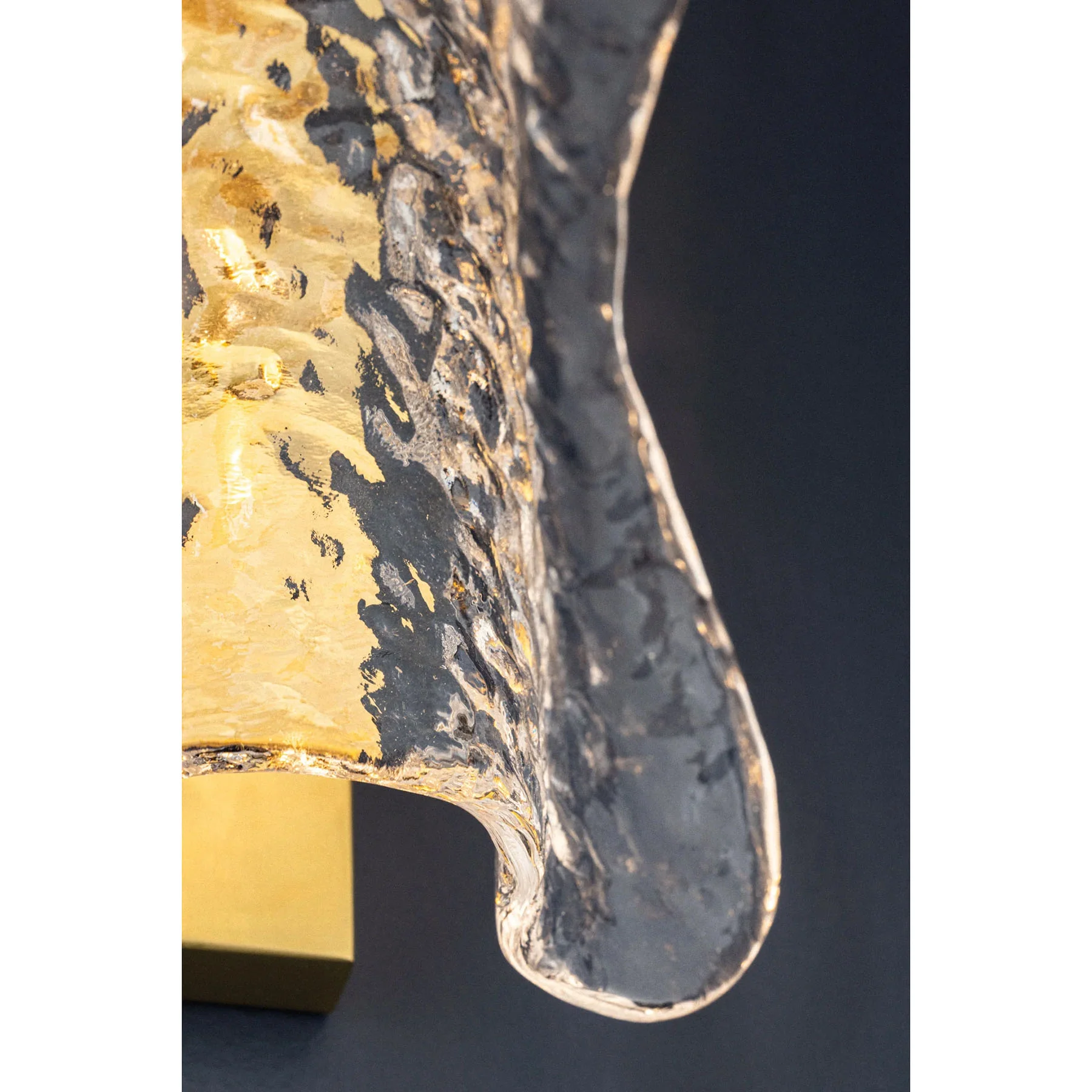 Fosterdale Vertical Wall Sconce, Aged Brass - Image 9