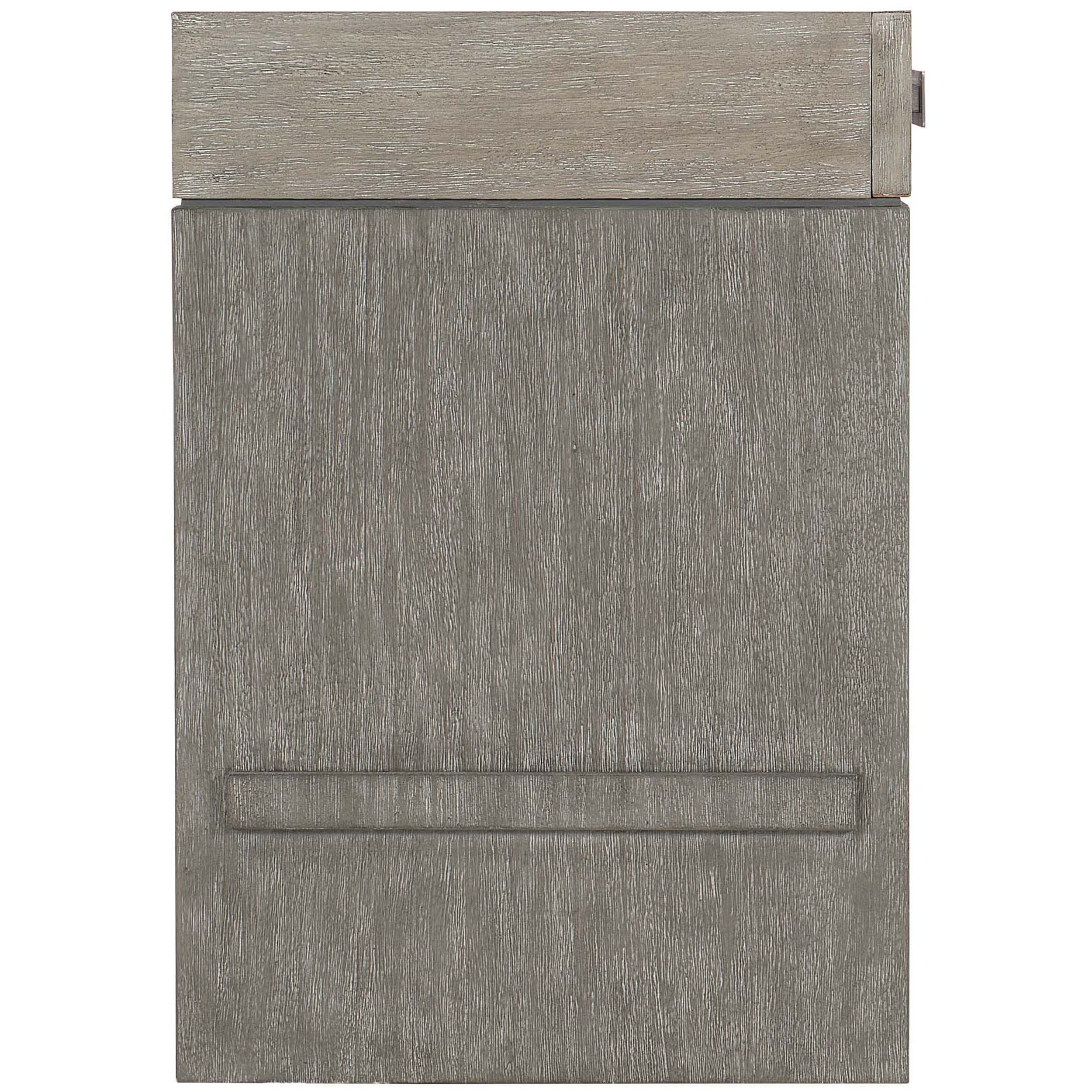Foundations 1 Drawer Nightstand, Light Shale - Image 3