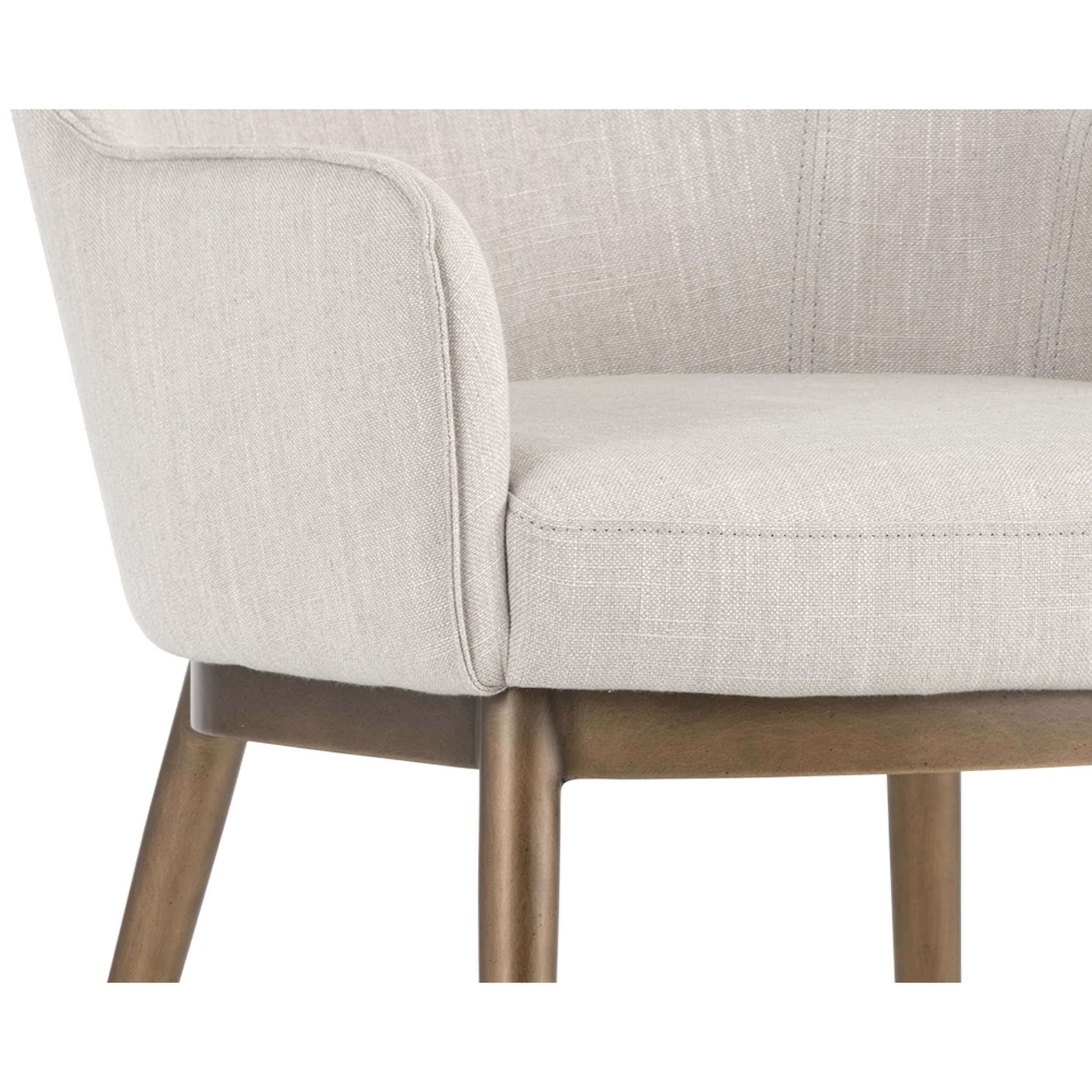 Franklin Dining Chair, Beige - Image 5