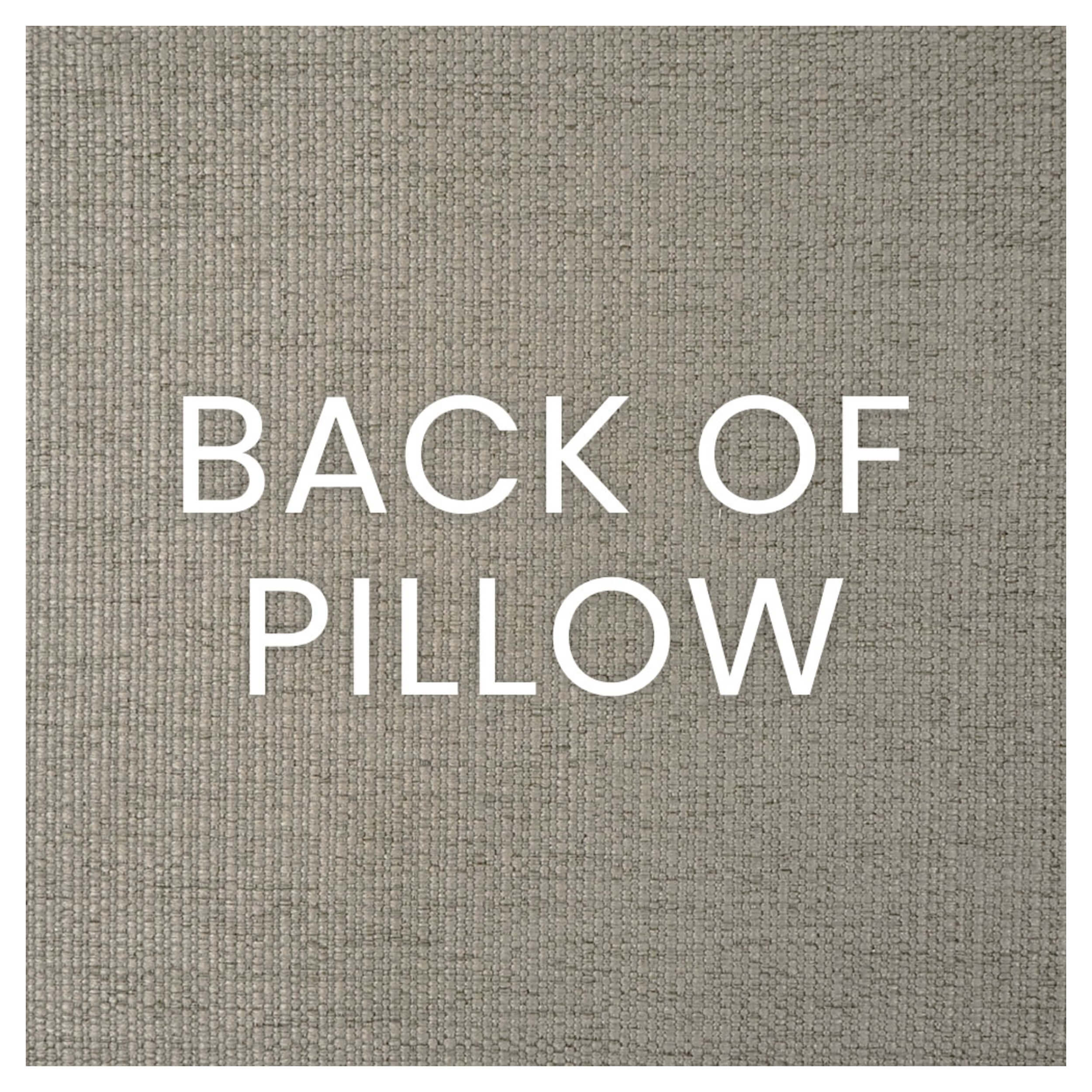 Frayed 24" Pillow, Travertine, Set of 2 - Image 2