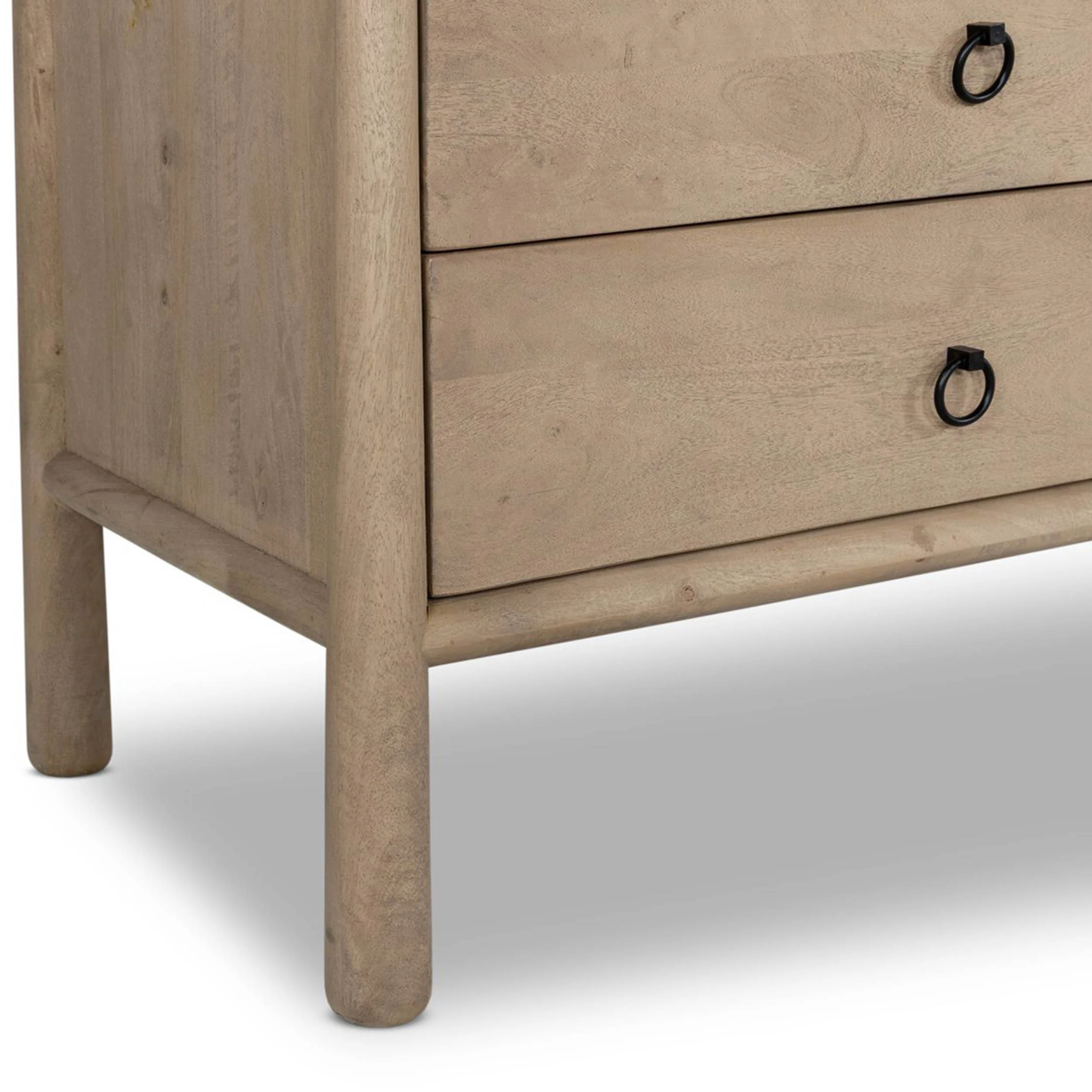 Freddie 6 Drawer Dresser, Caramel by Four Hands - Image 5