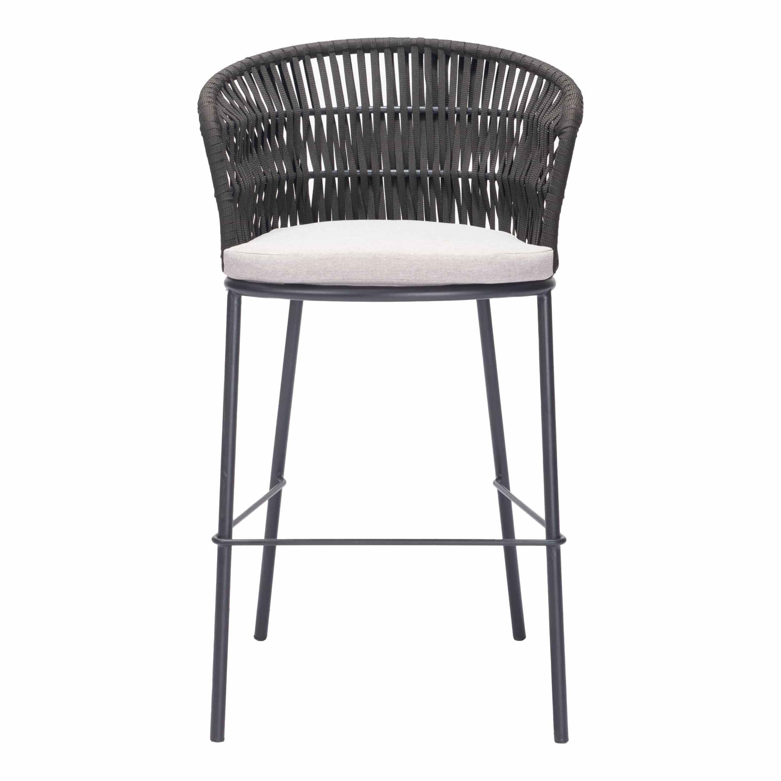 Freycinet Barstool, Black, Set of 2 - Image 2
