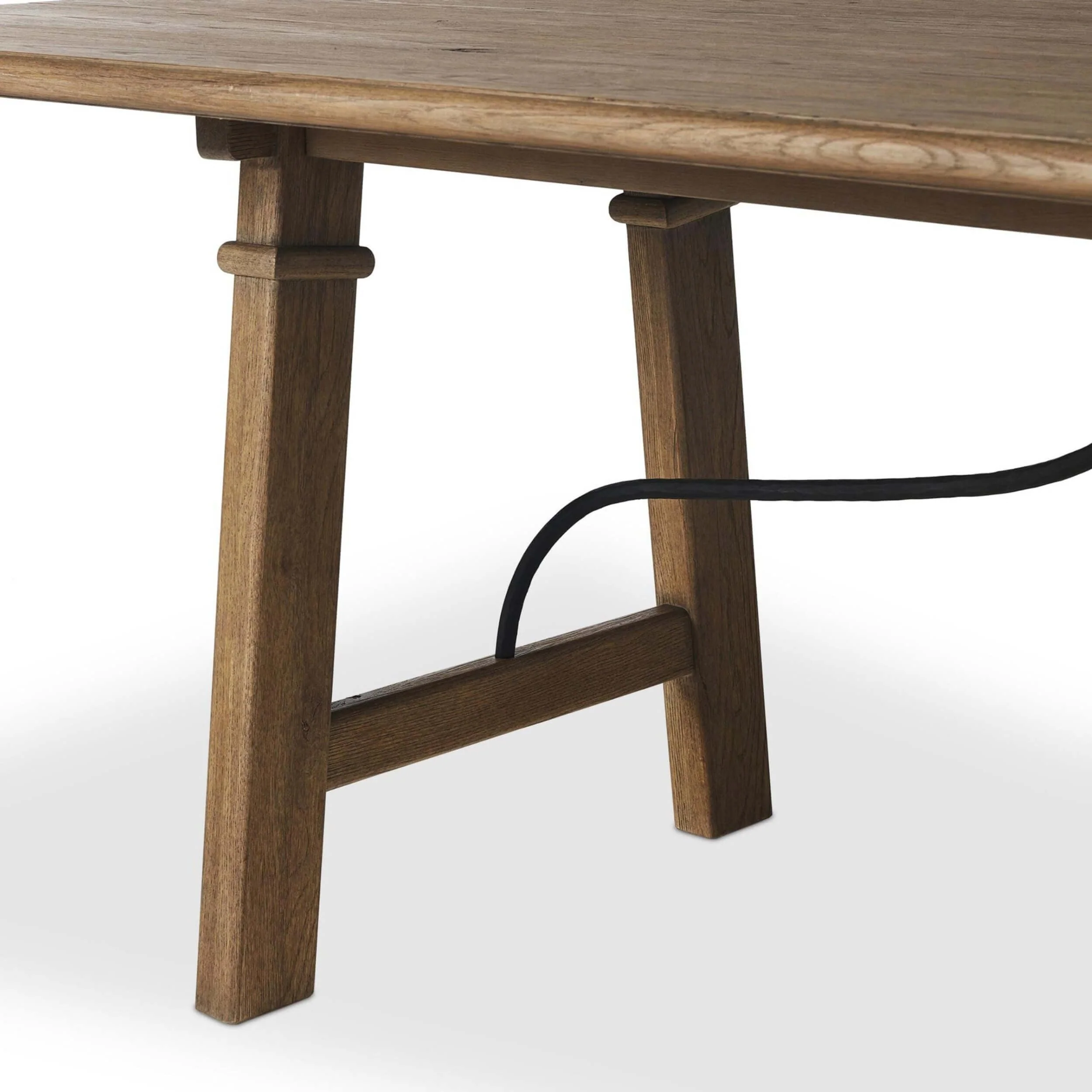 Fritz Dining Table, Drifted Oak by Amber Lewis x Four Hands - Image 5