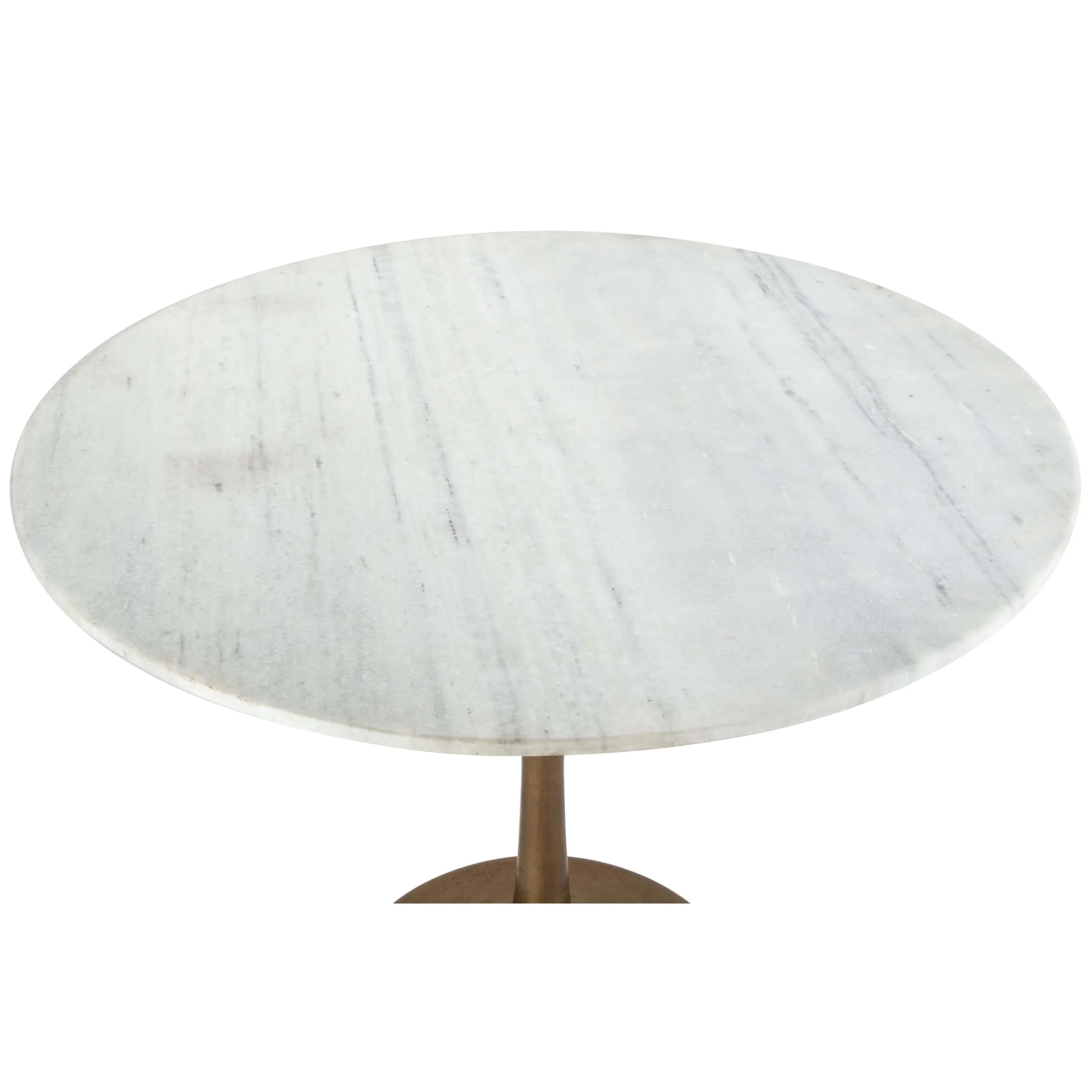 Fullerton Round Dining Table, White - Image 3