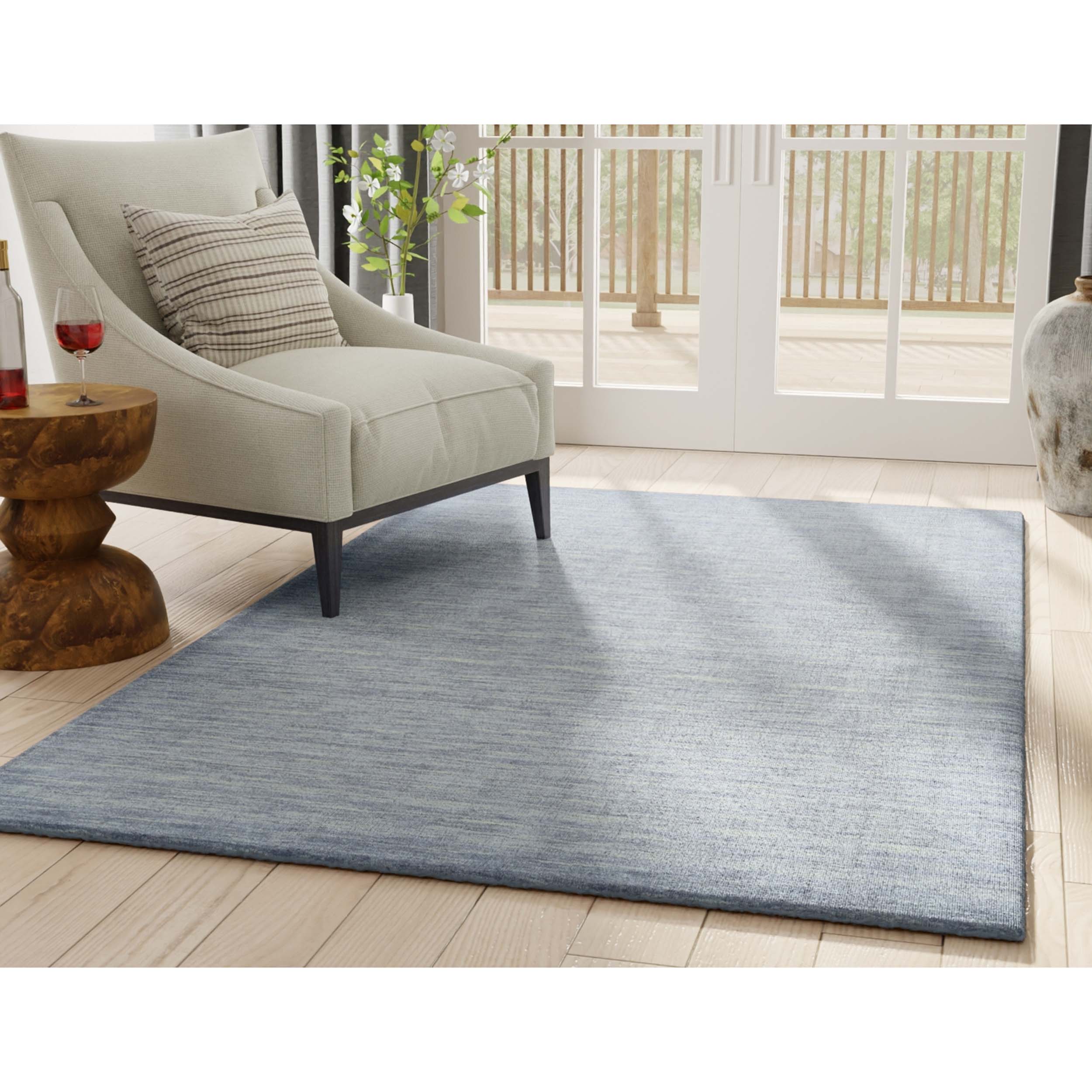 Feizy Rug Luna 8049F, Smoke - Image 4