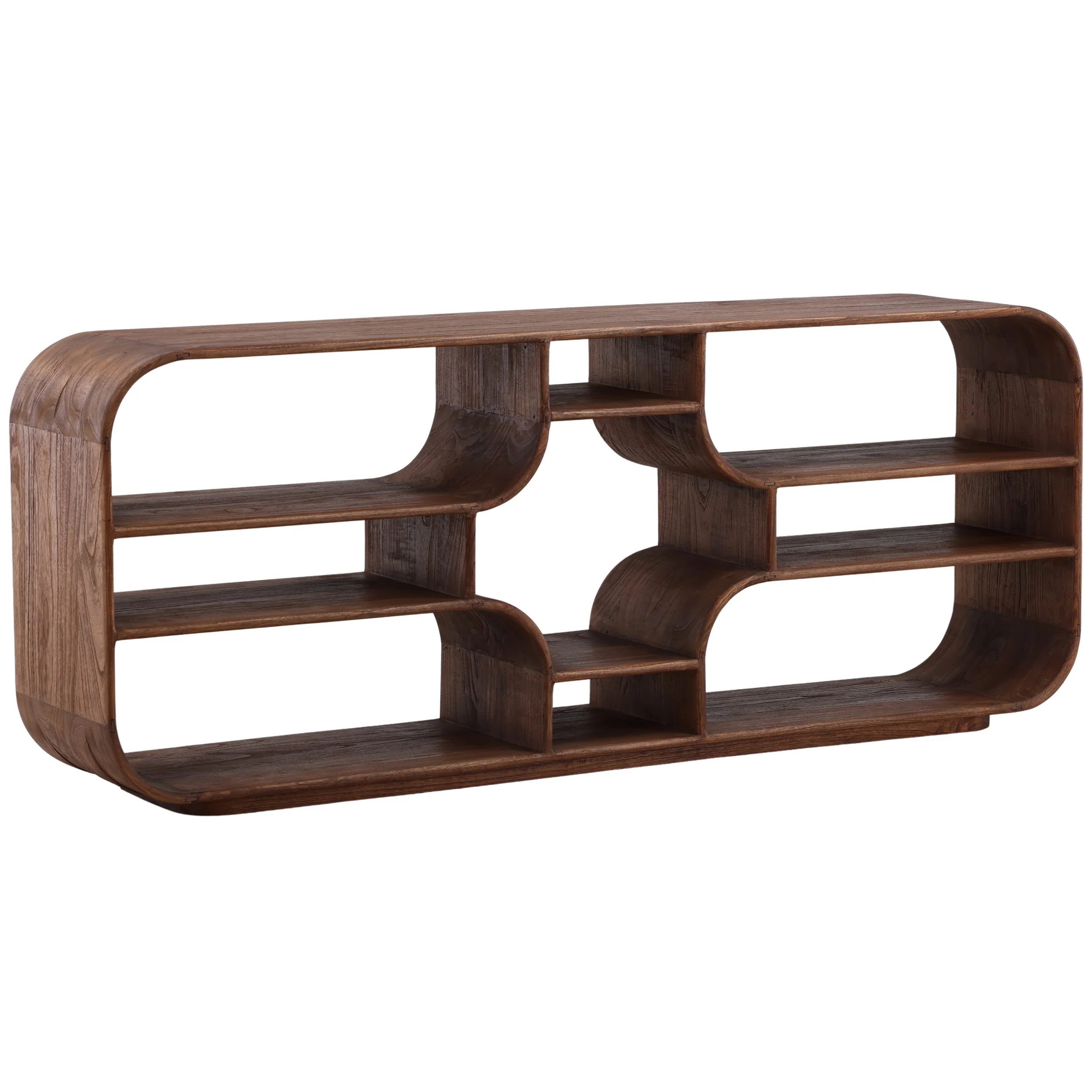 Gaetan Horizontal Bookcase, Brown
