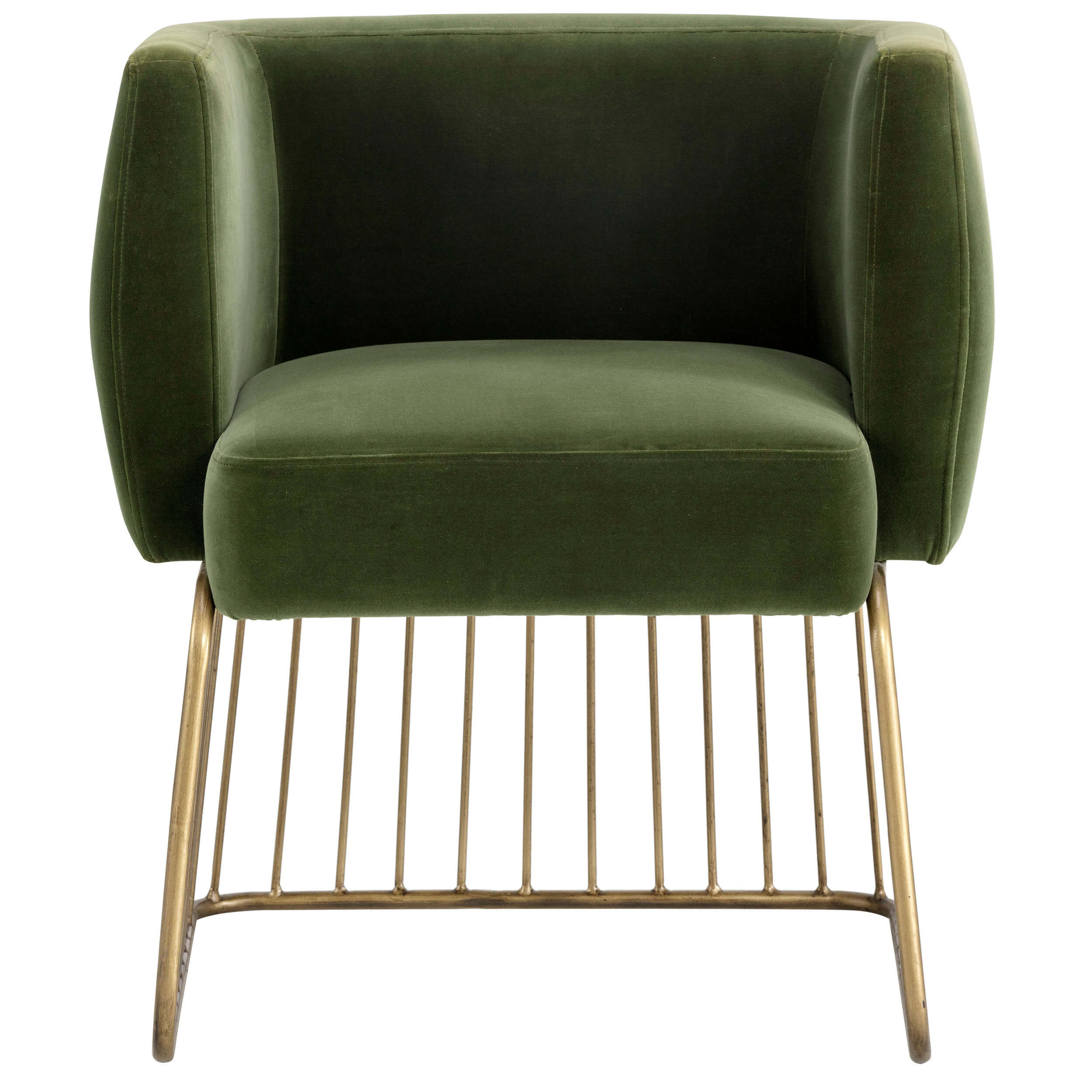 Gala Arm Chair, Forest Green - Image 3