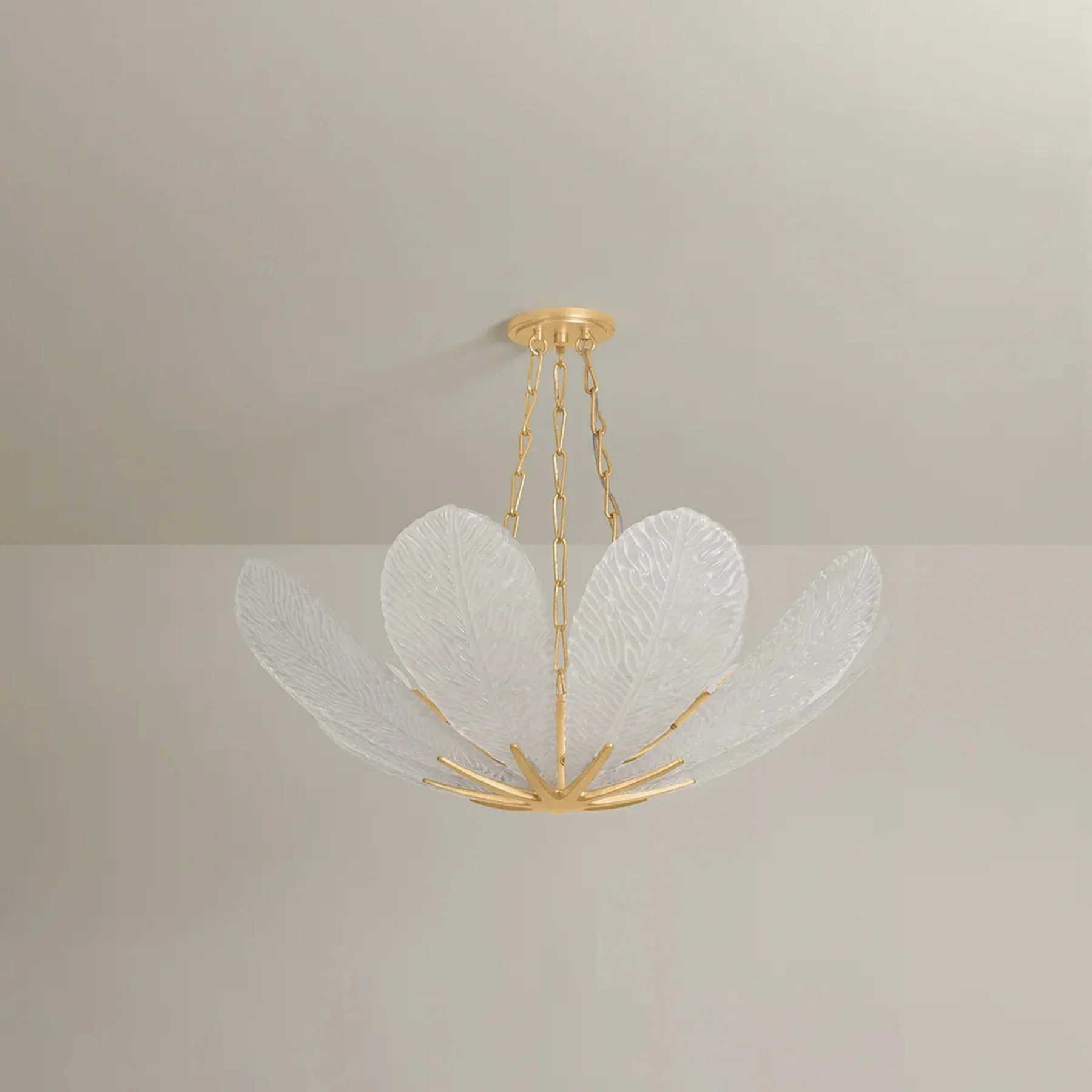 Galena 9 Light Chandelier, Vintage Gold Leaf - Image 2