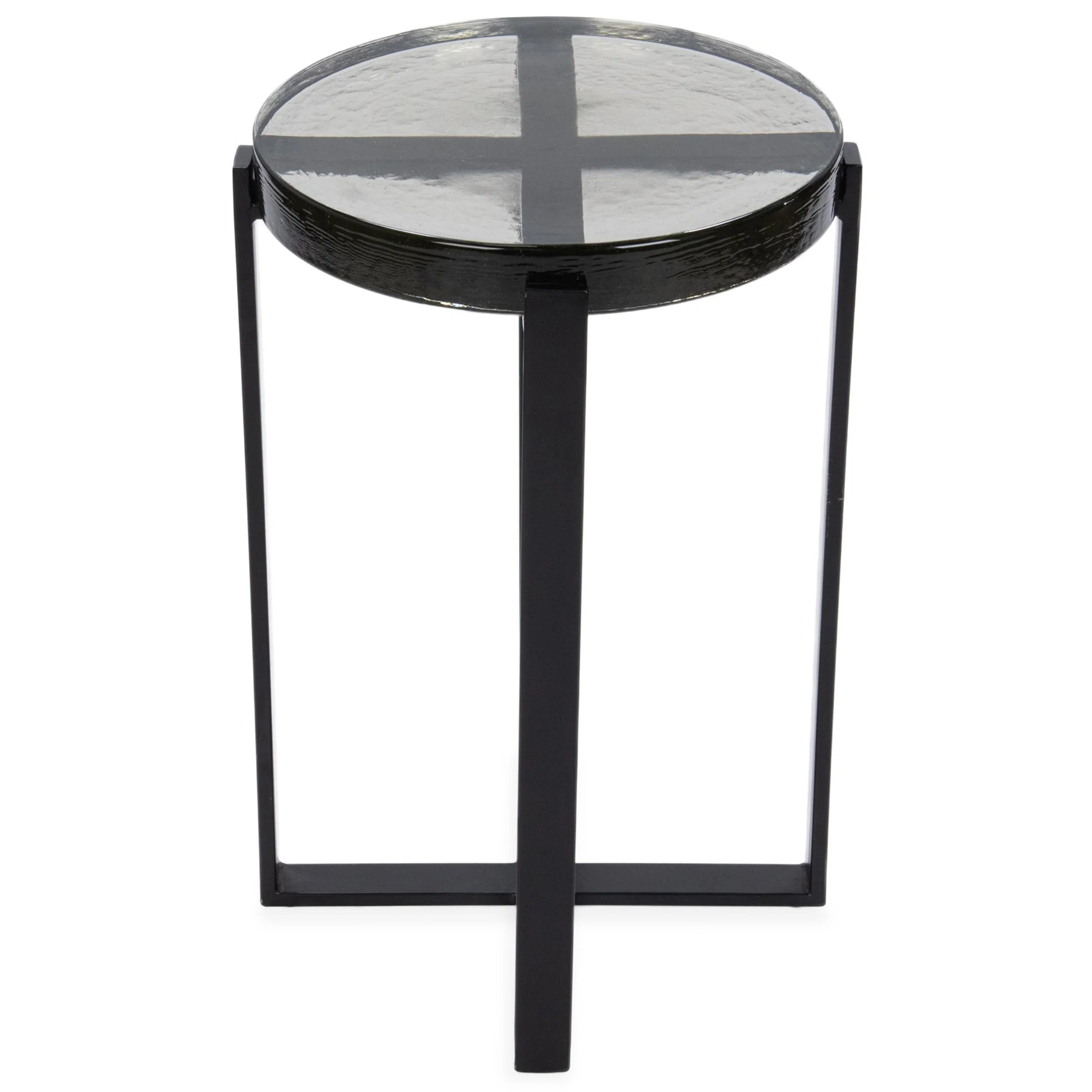 Gallie Round Accent Table, Black - Image 2