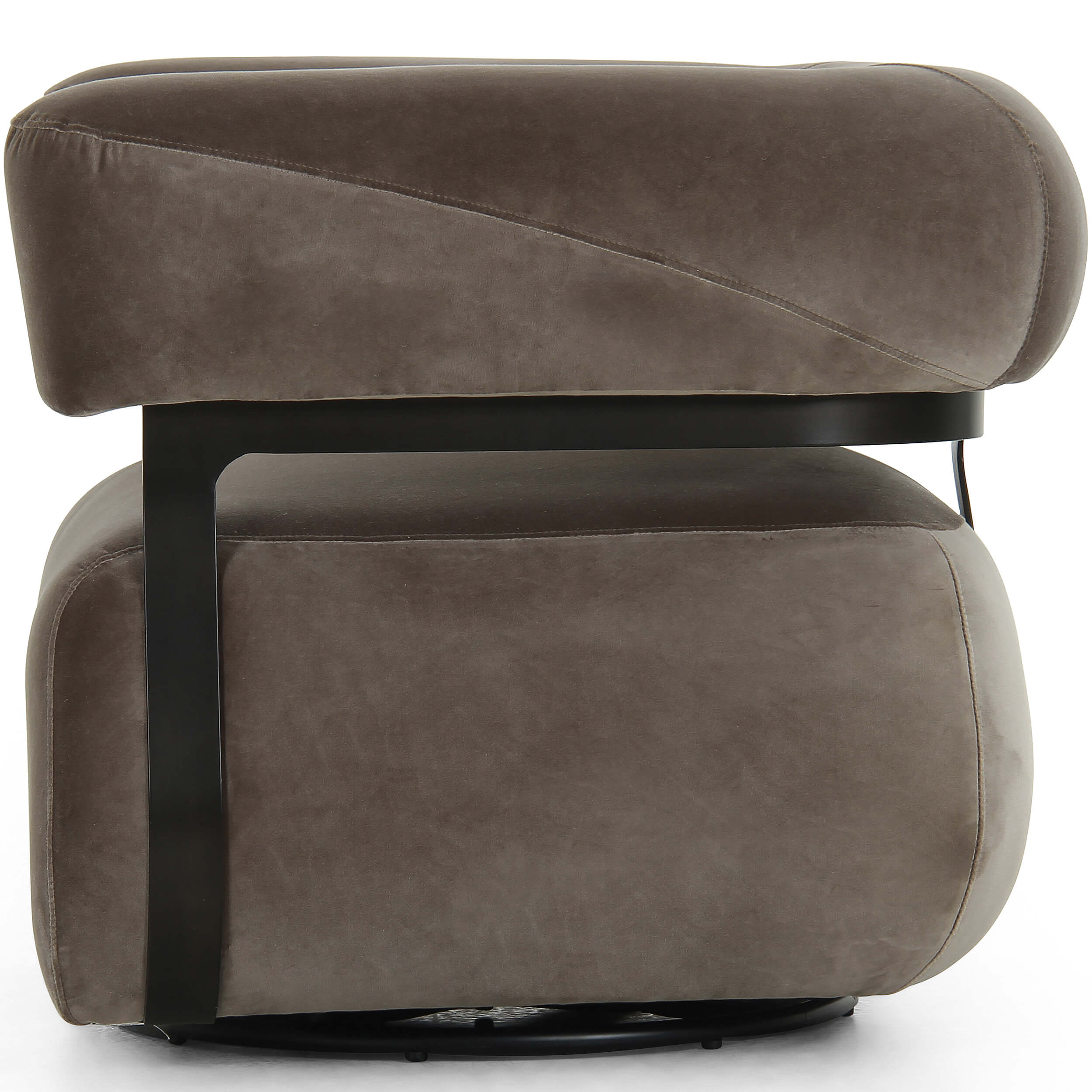Gareth Swivel Chair, Surrey Fossil - Image 2