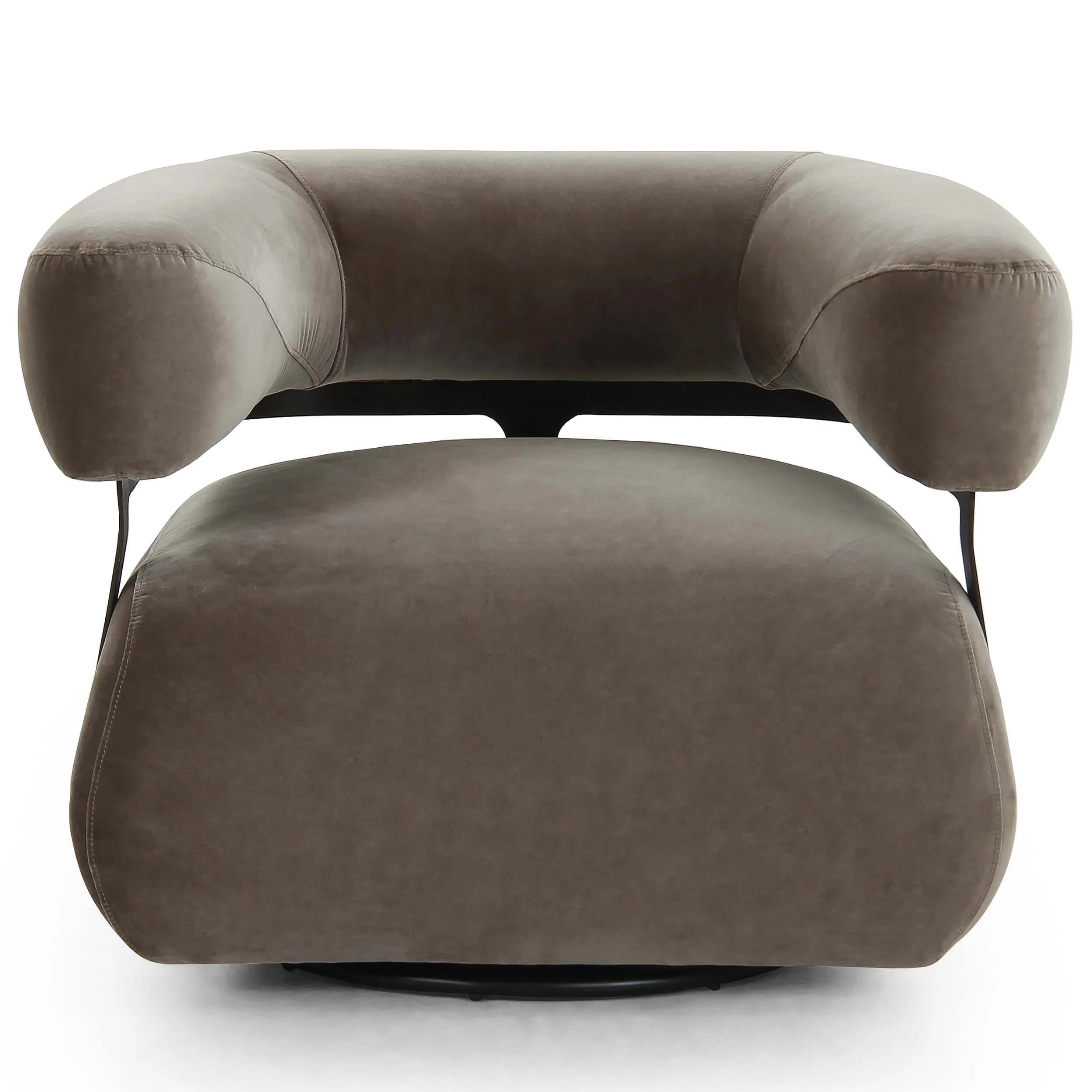 Gareth Swivel Chair, Surrey Fossil - Image 3