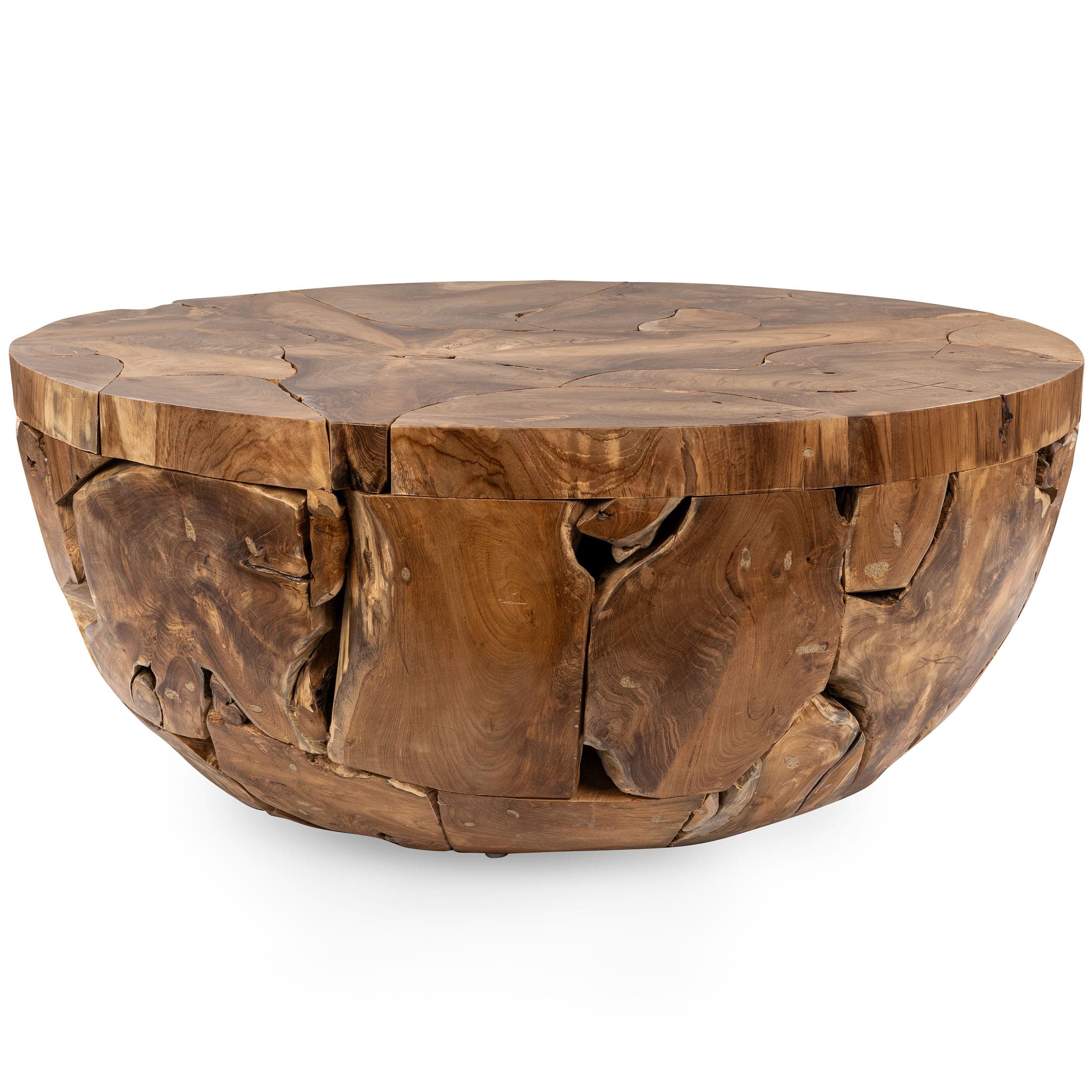 Garford Round Coffee Table, Natural