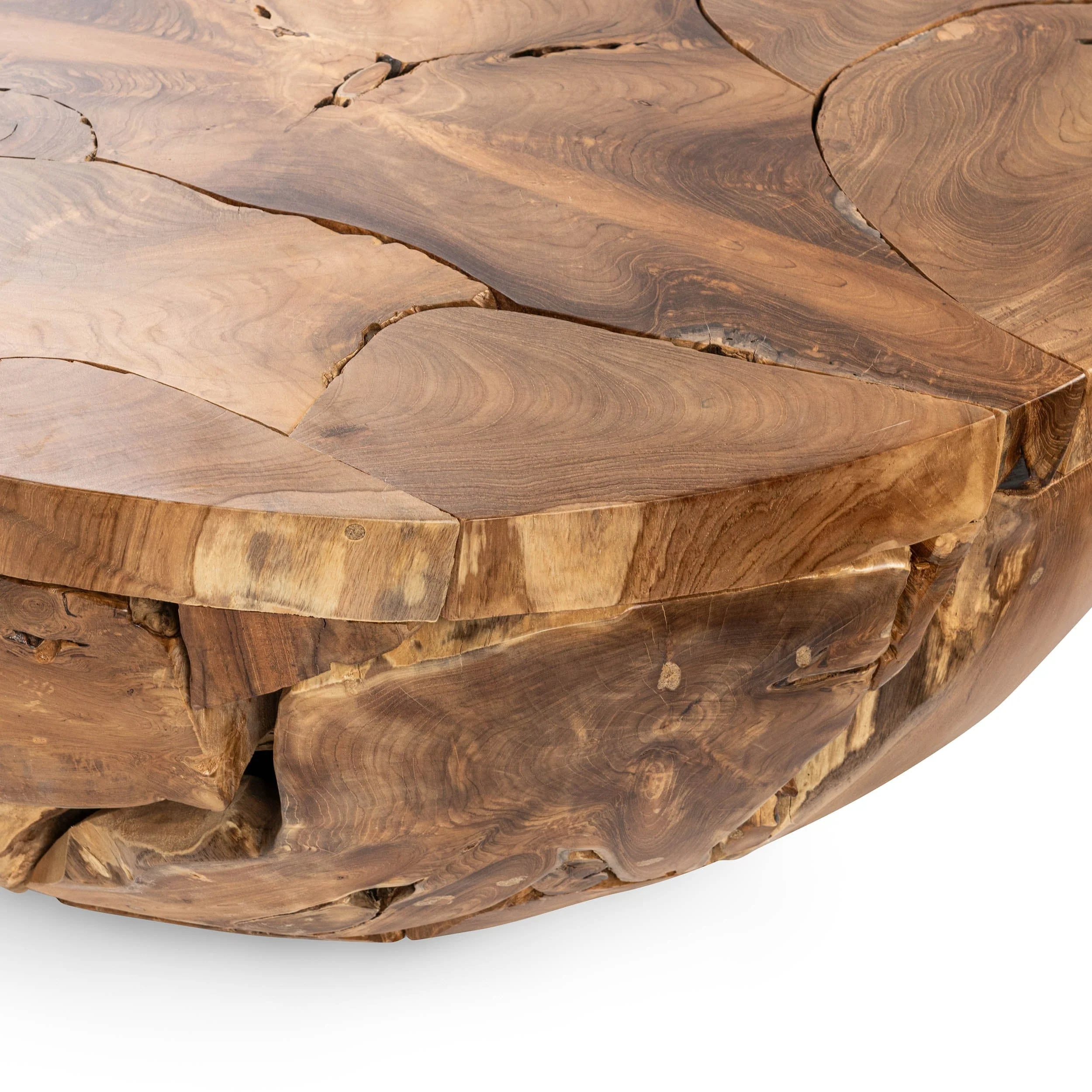 Garford Round Coffee Table, Natural - Image 2